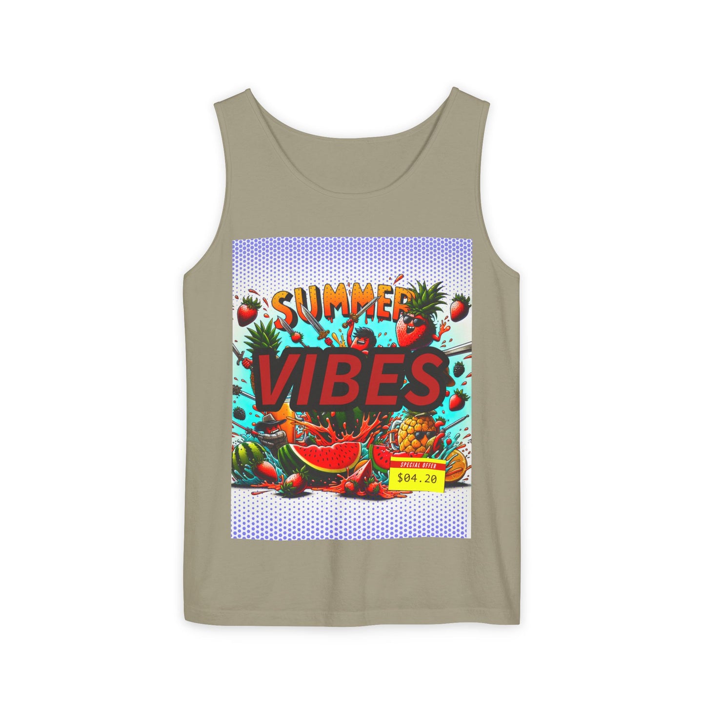 Summer Vibes Unisex Tank Top - Perfect for Beach Days & Festivals