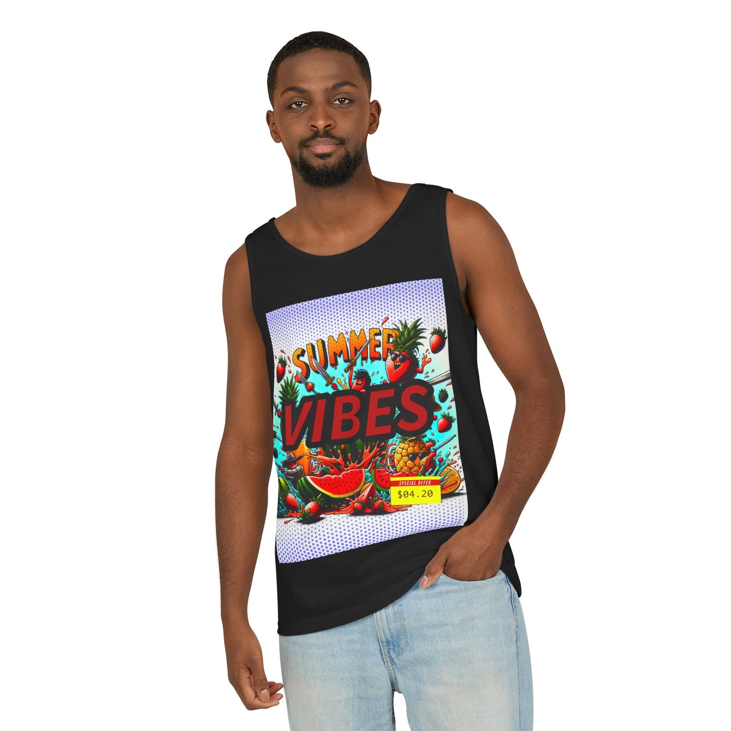 Summer Vibes Unisex Tank Top - Perfect for Beach Days & Festivals