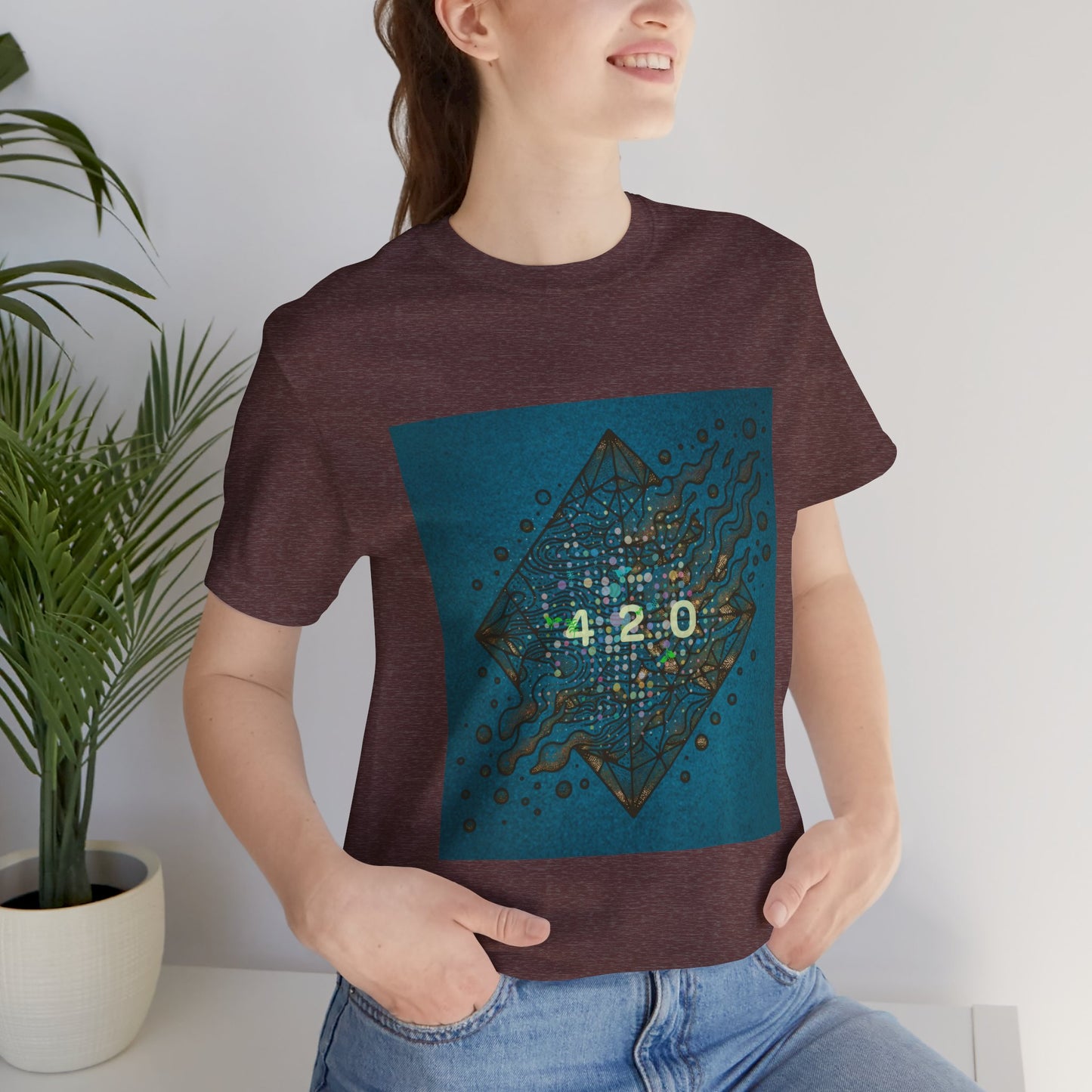 420 Graphic Unisex Jersey Tee - Casual Vibe for Celebrations