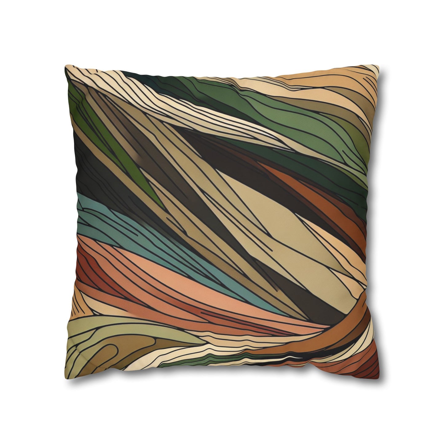 Square Poly Canvas Pillowcase