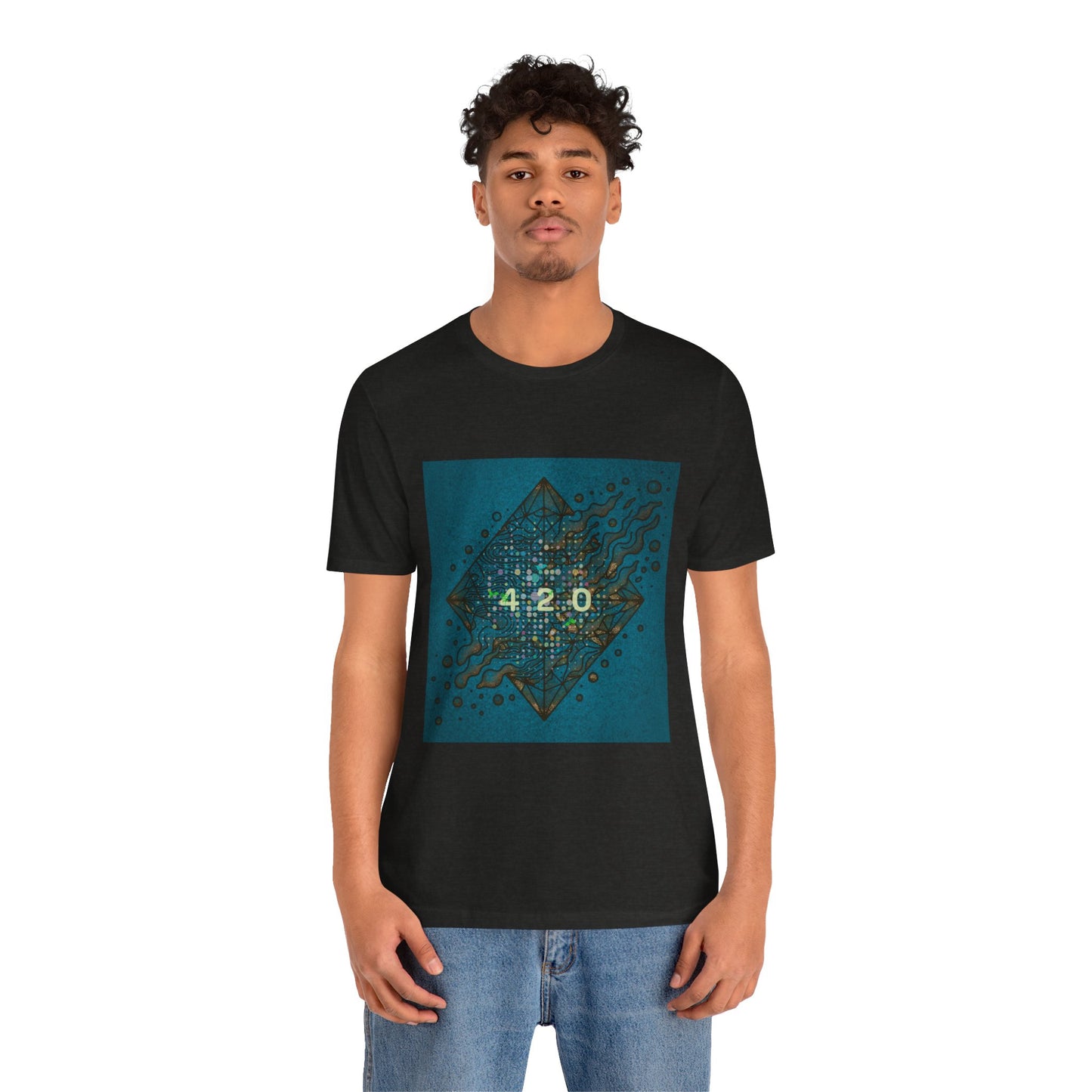 420 Graphic Unisex Jersey Tee - Casual Vibe for Celebrations