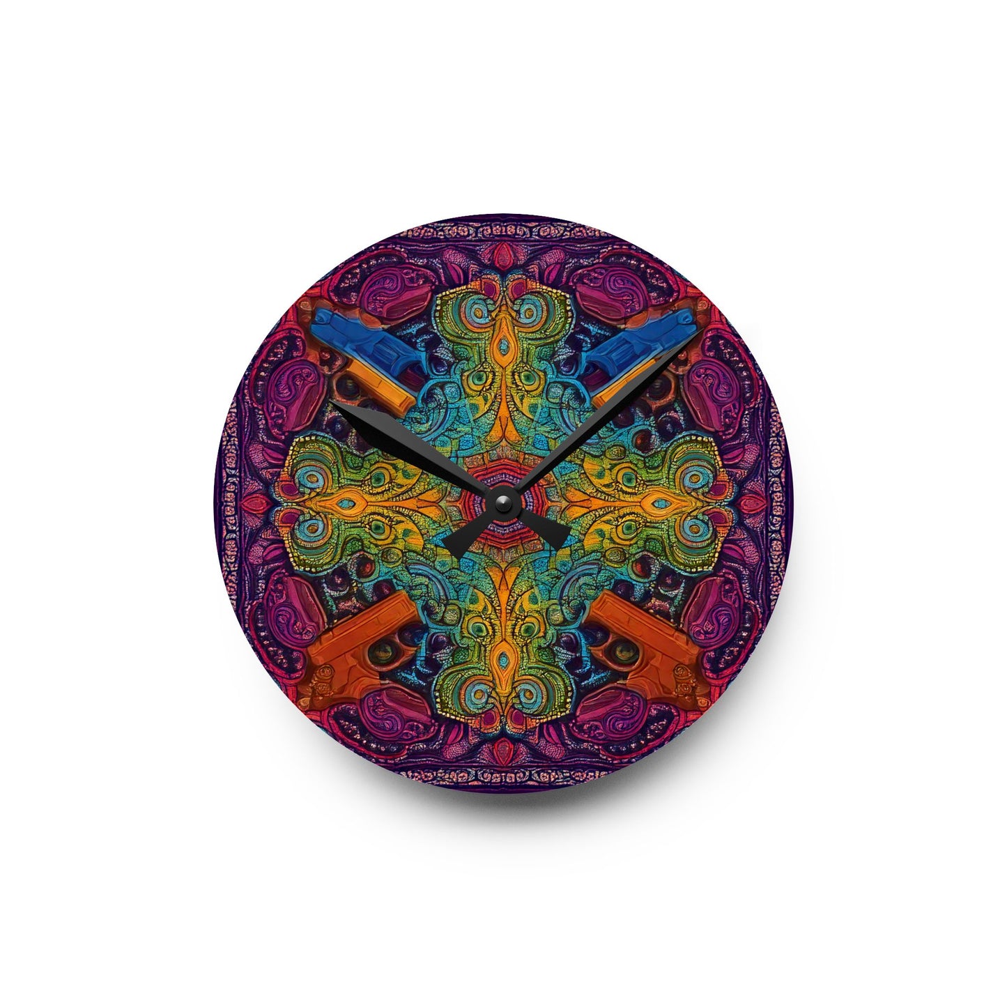 Bang Bang Acrylic Wall Clock