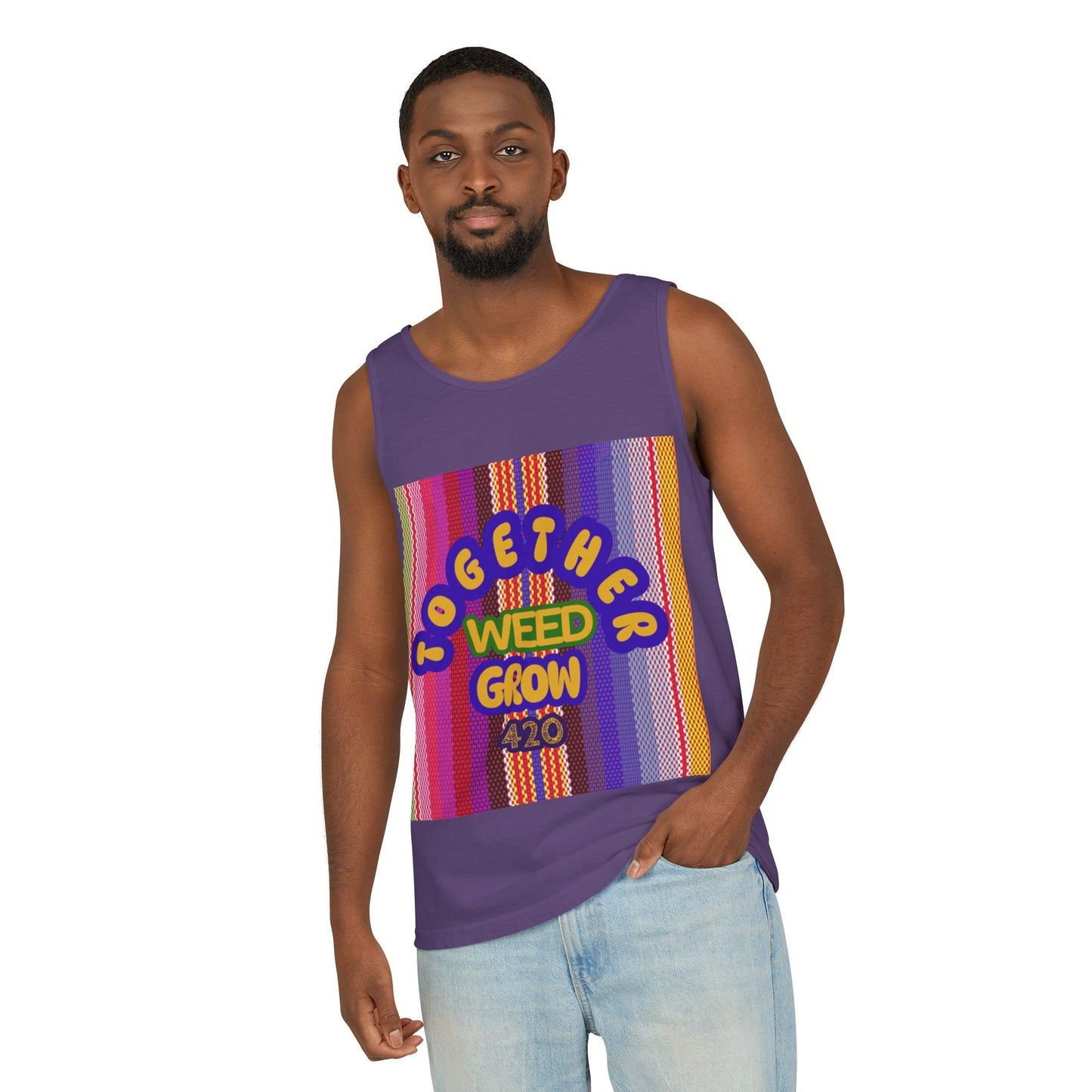 Together We Grow Unisex Tank Top - 420 Celebration Apparel