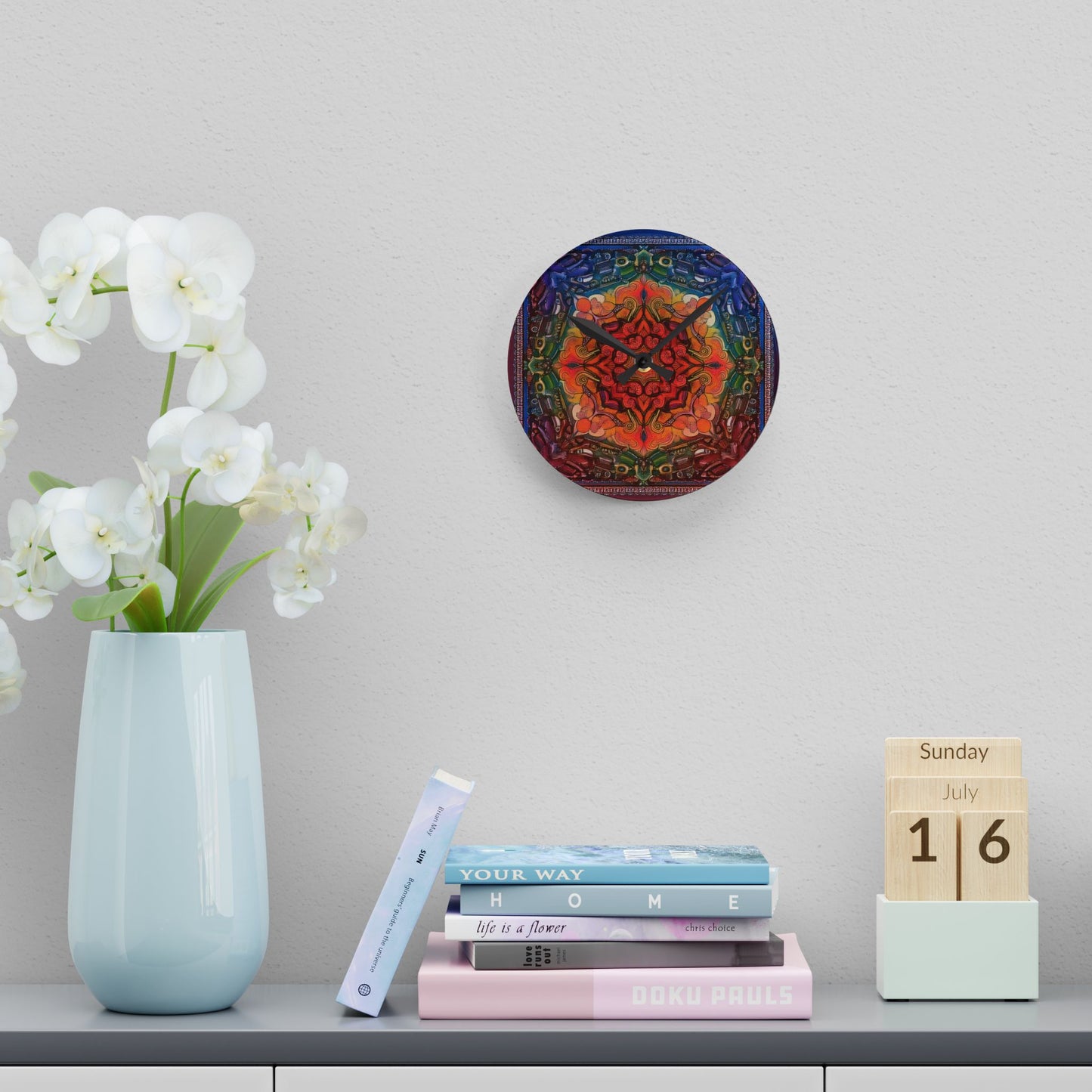 Ani Acrylic Wall Clock