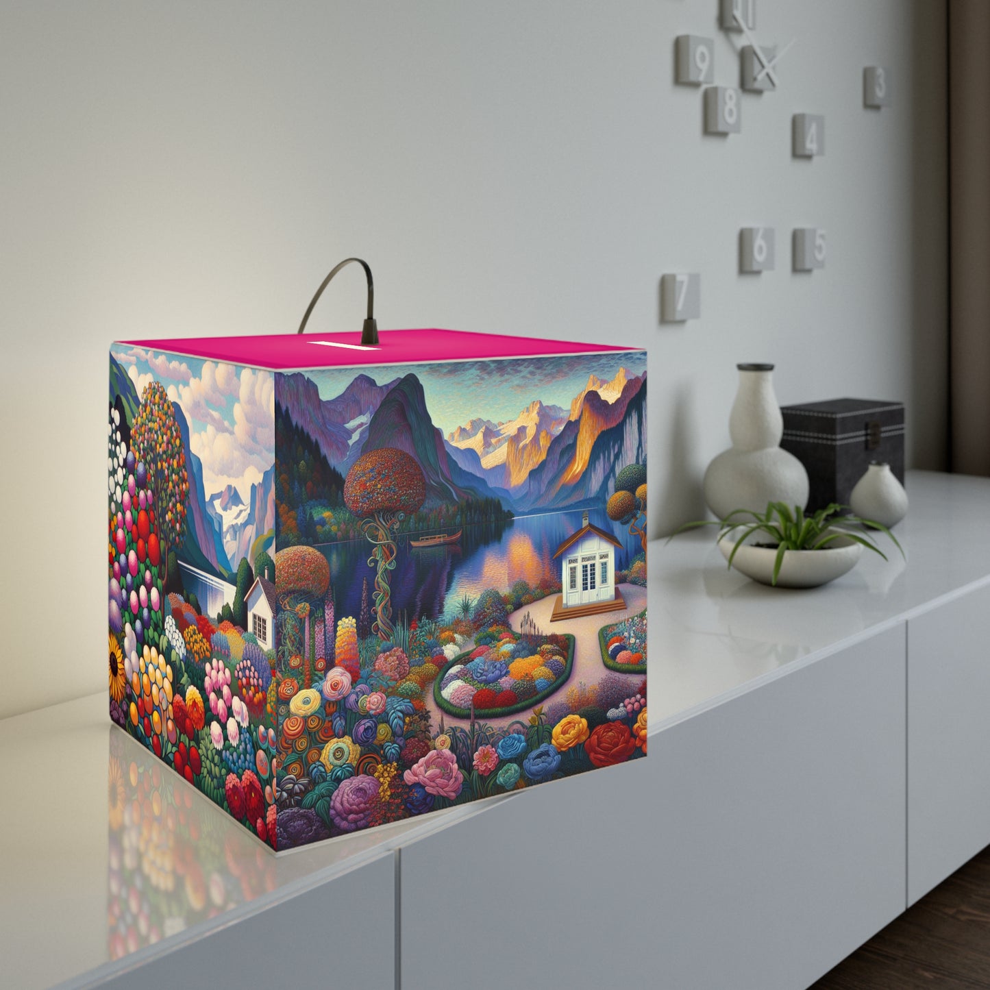 Simple Alluring Style Dreamy Light Cube Lamp