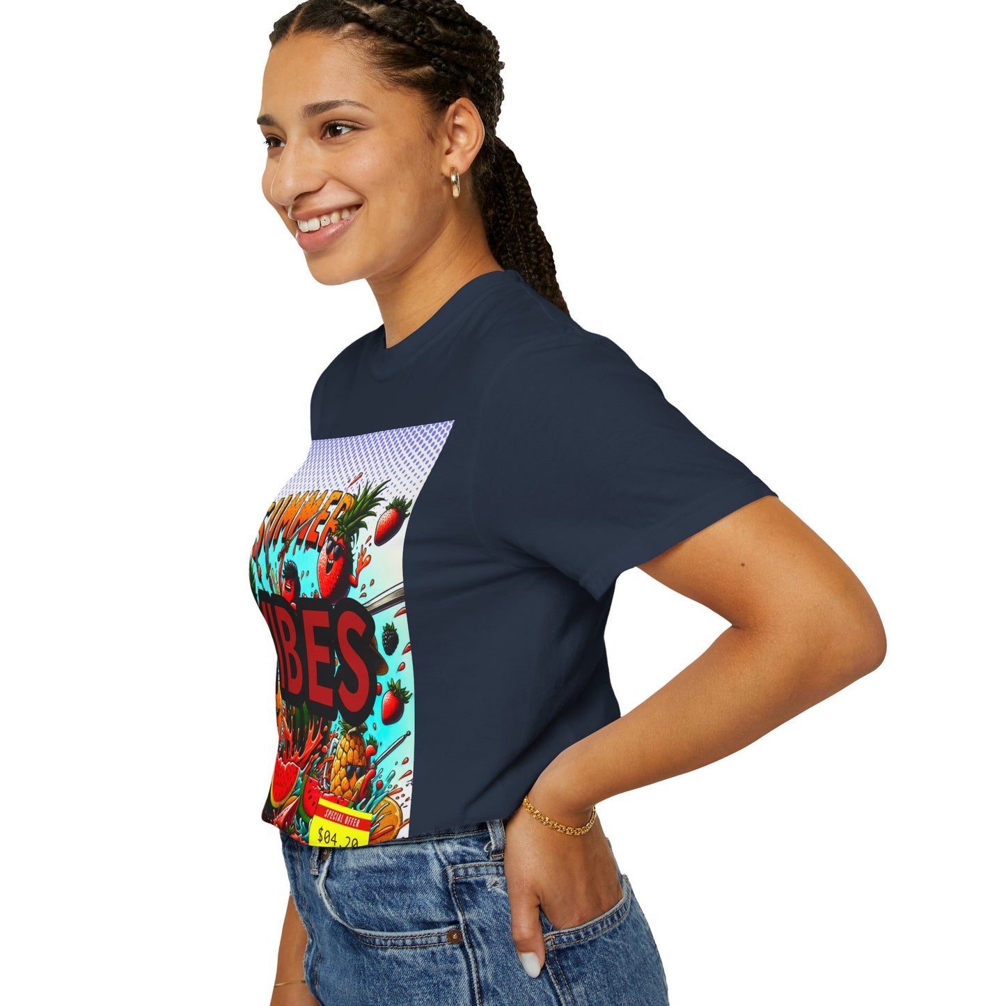 Summer Vibes Unisex Garment-Dyed T-Shirt