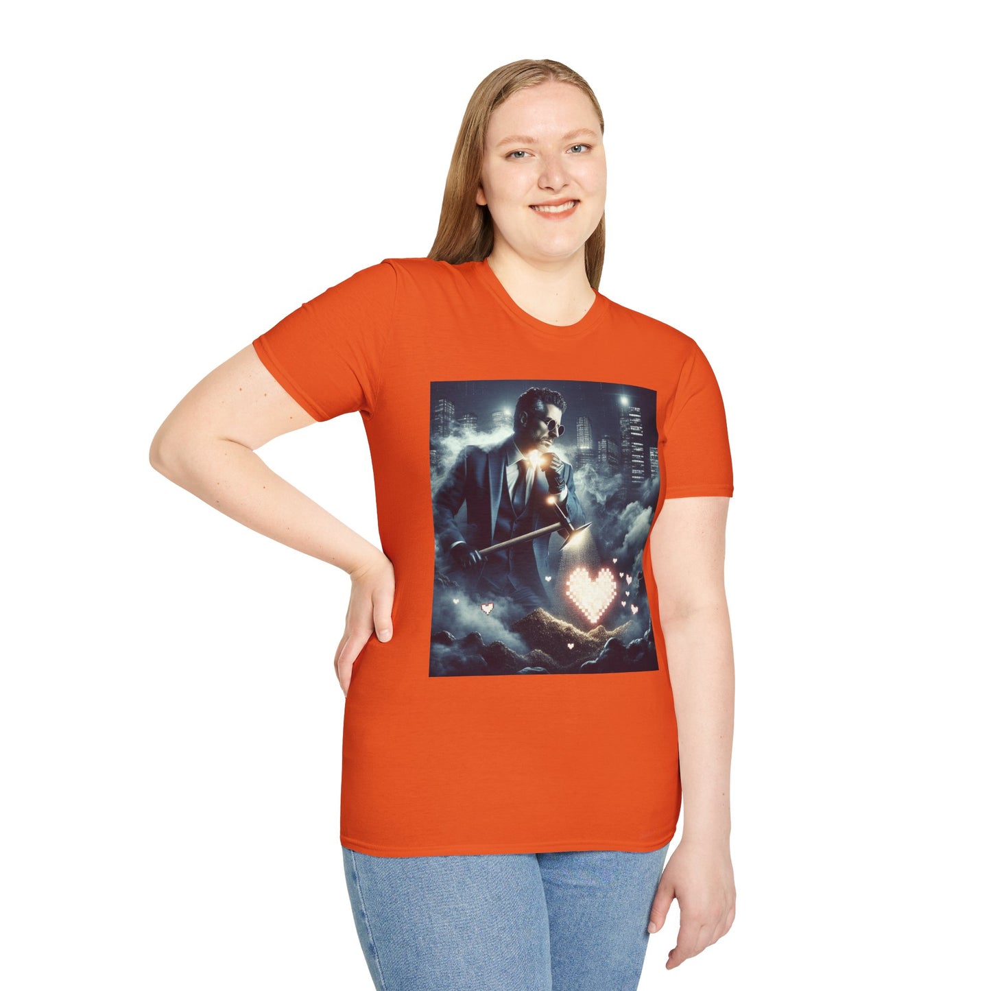 Simple Alluring Style Unisex Softstyle T-Shirt