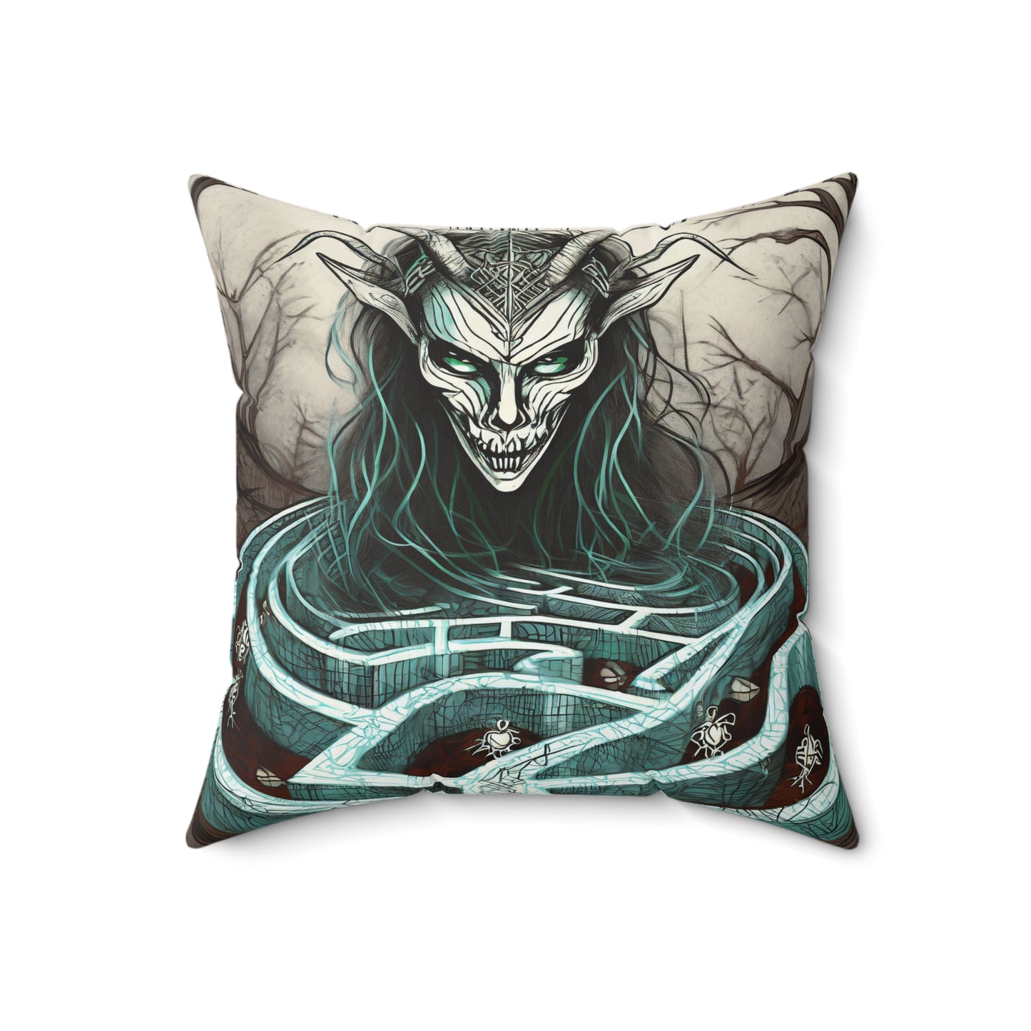 Enjoy Style with Spun Polyester Square Pillow