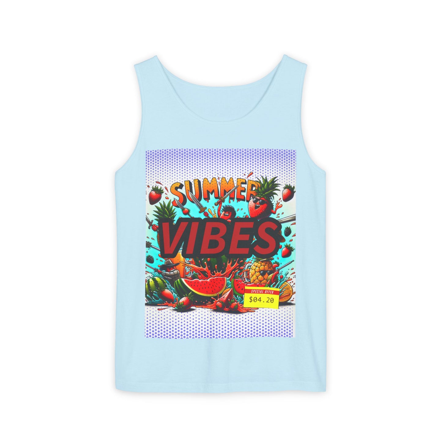 Summer Vibes Unisex Tank Top - Perfect for Beach Days & Festivals