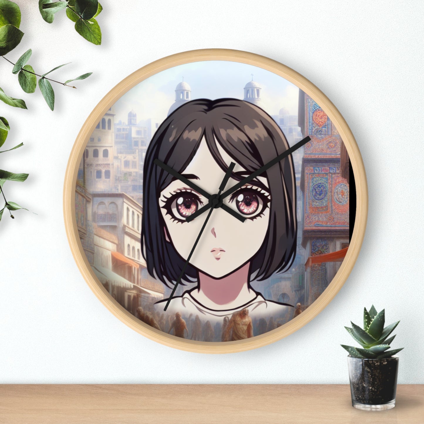 Annie Time Wall Clock