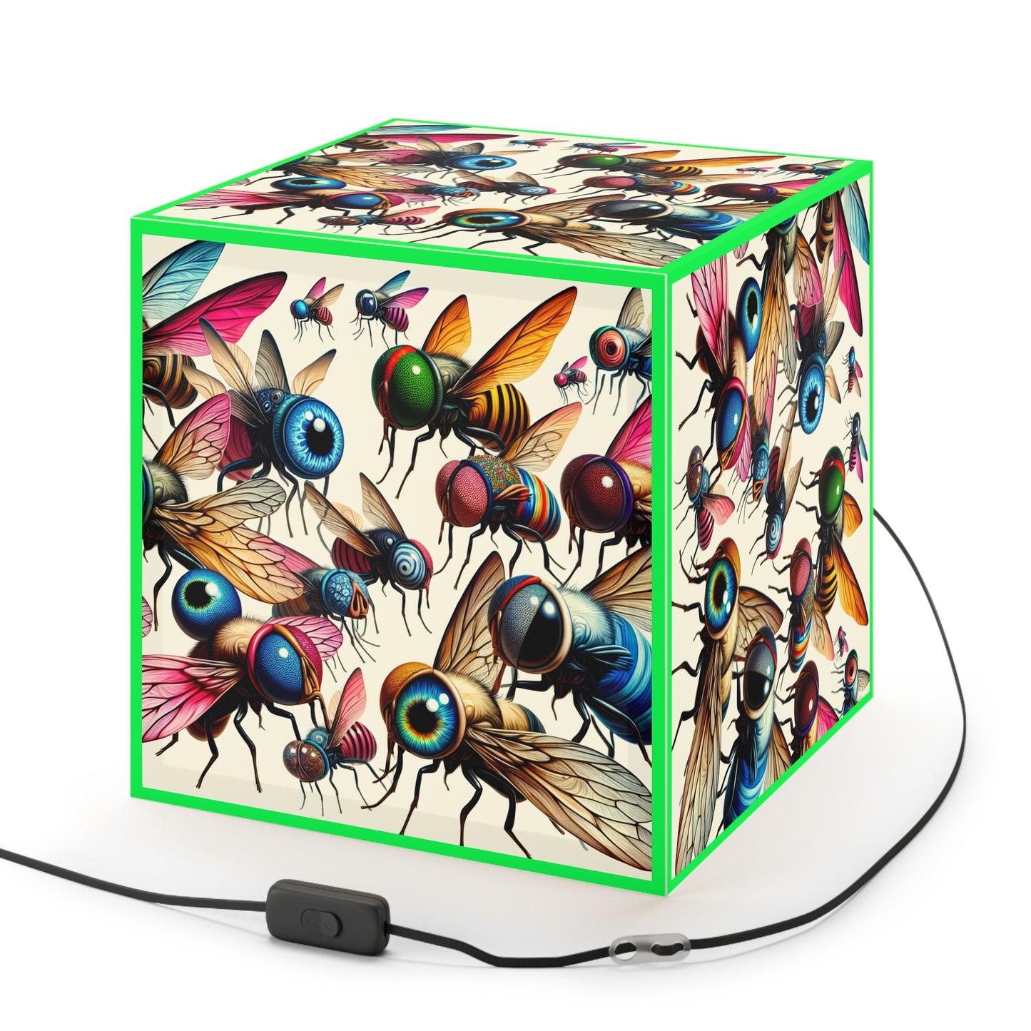 The Bugz Light Cube Lamp