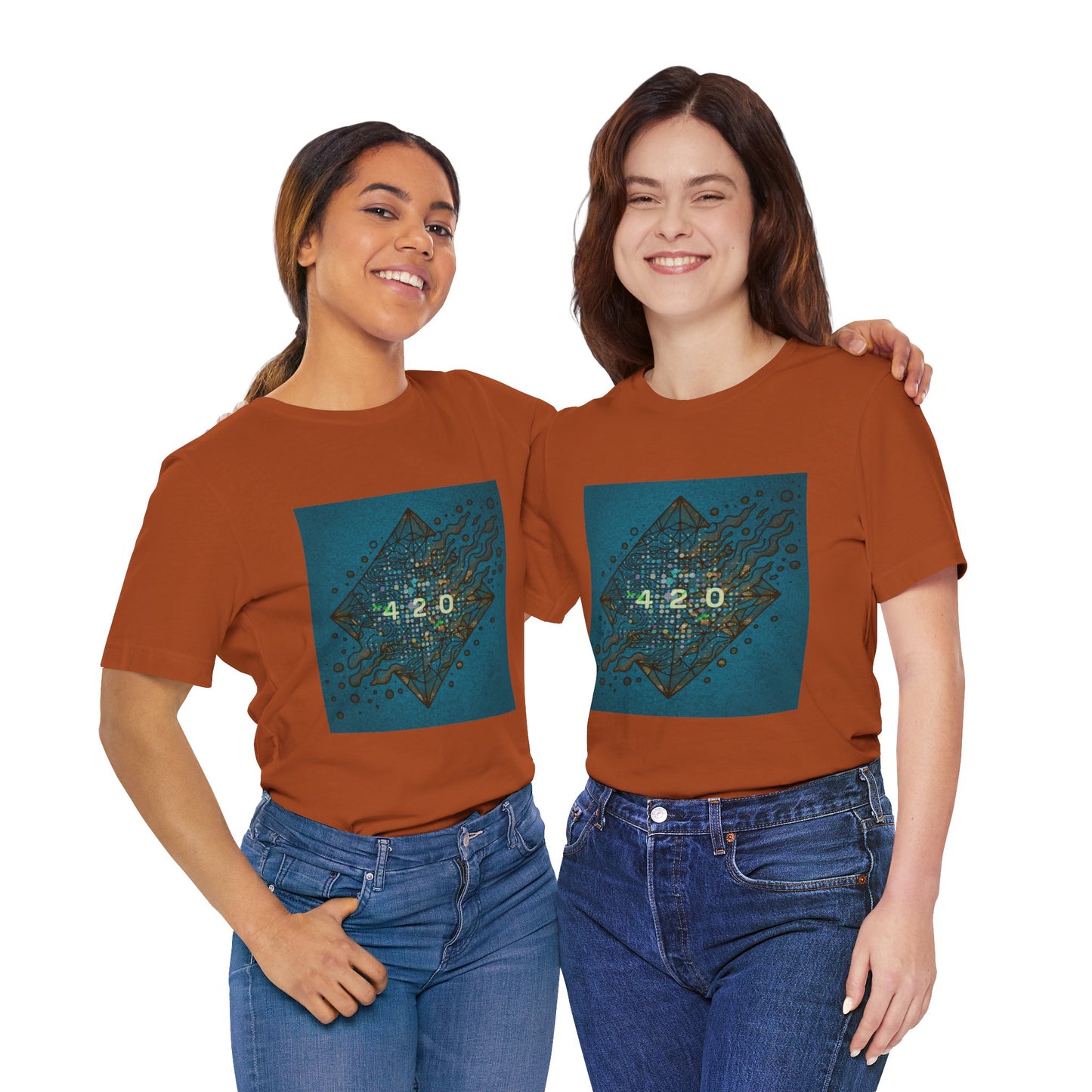 420 Graphic Unisex Jersey Tee - Casual Vibe for Celebrations