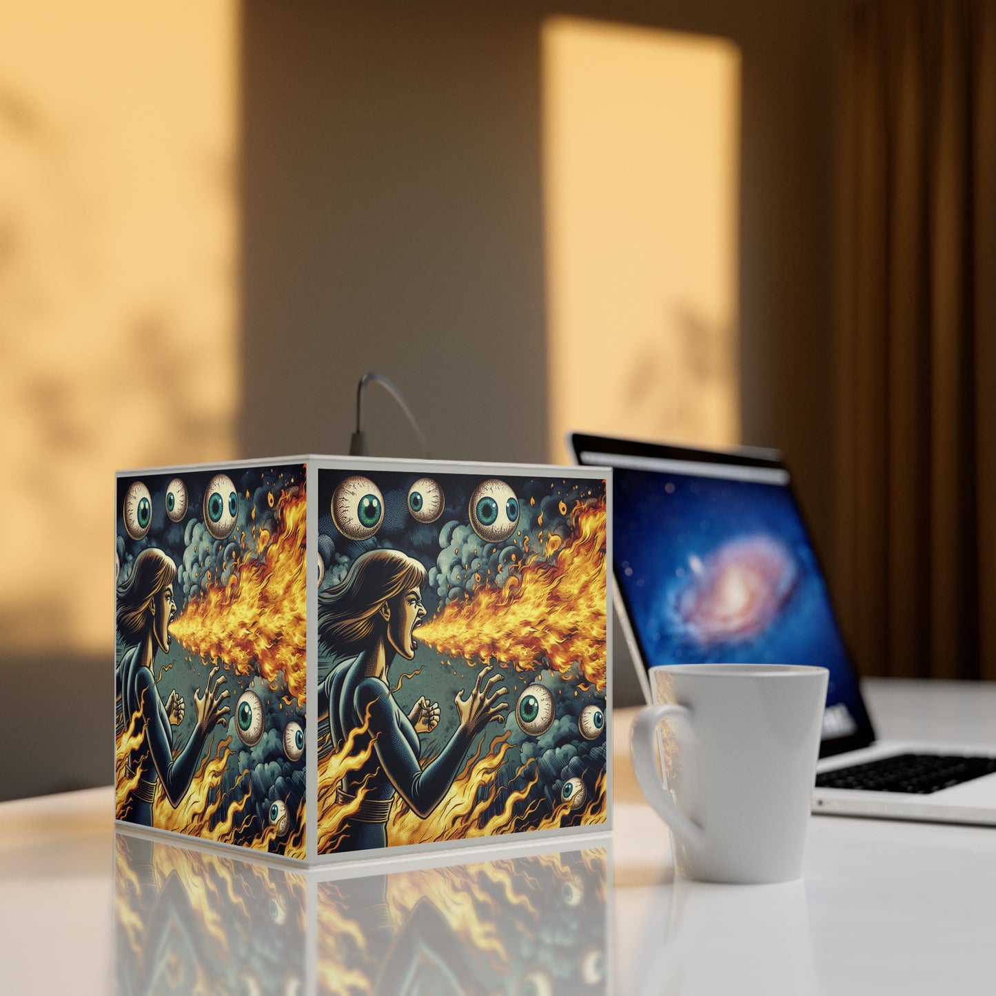 Anxiety Light Cube Lamp
