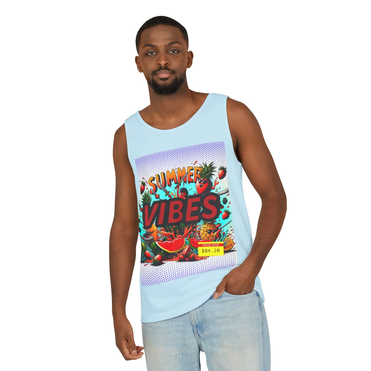 Summer Vibes Unisex Tank Top - Perfect for Beach Days & Festivals