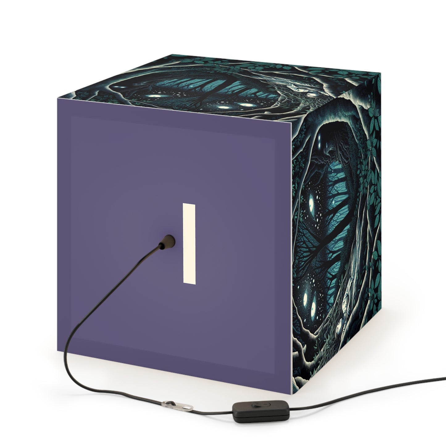 Nature Loves You Light Cube Lamp