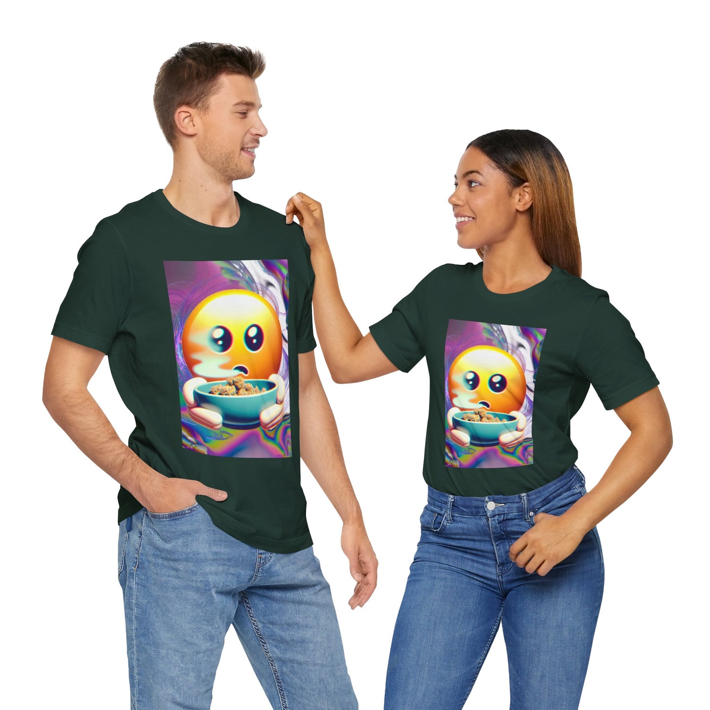 Vibrant Emoji Tee - Perfect for Casual Hangouts and Celebrations