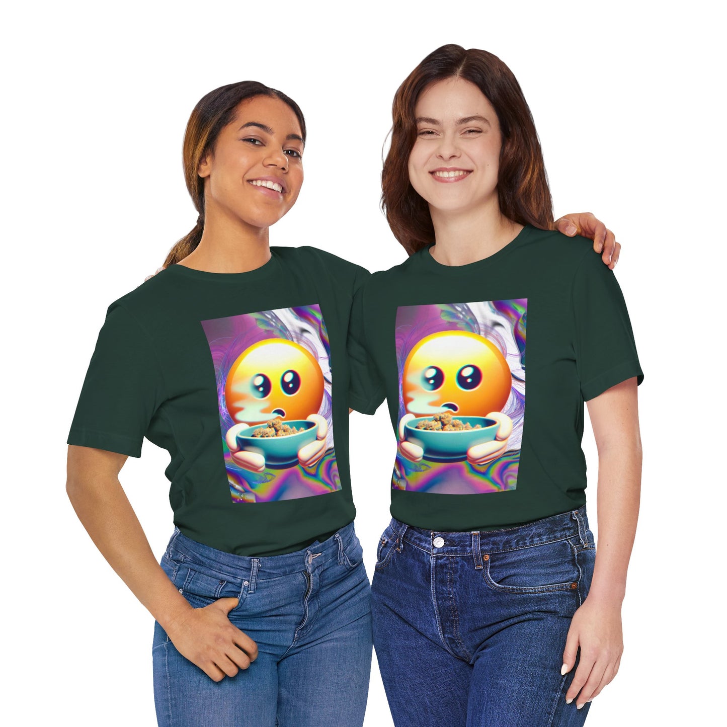Vibrant Emoji Tee - Perfect for Casual Hangouts and Celebrations
