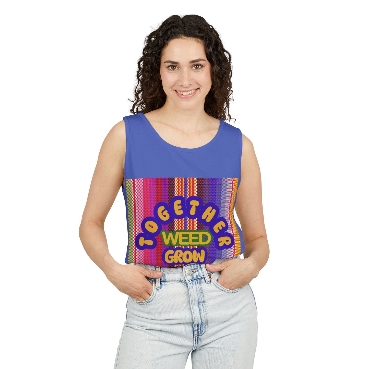 Together We Grow Unisex Tank Top - 420 Celebration Apparel
