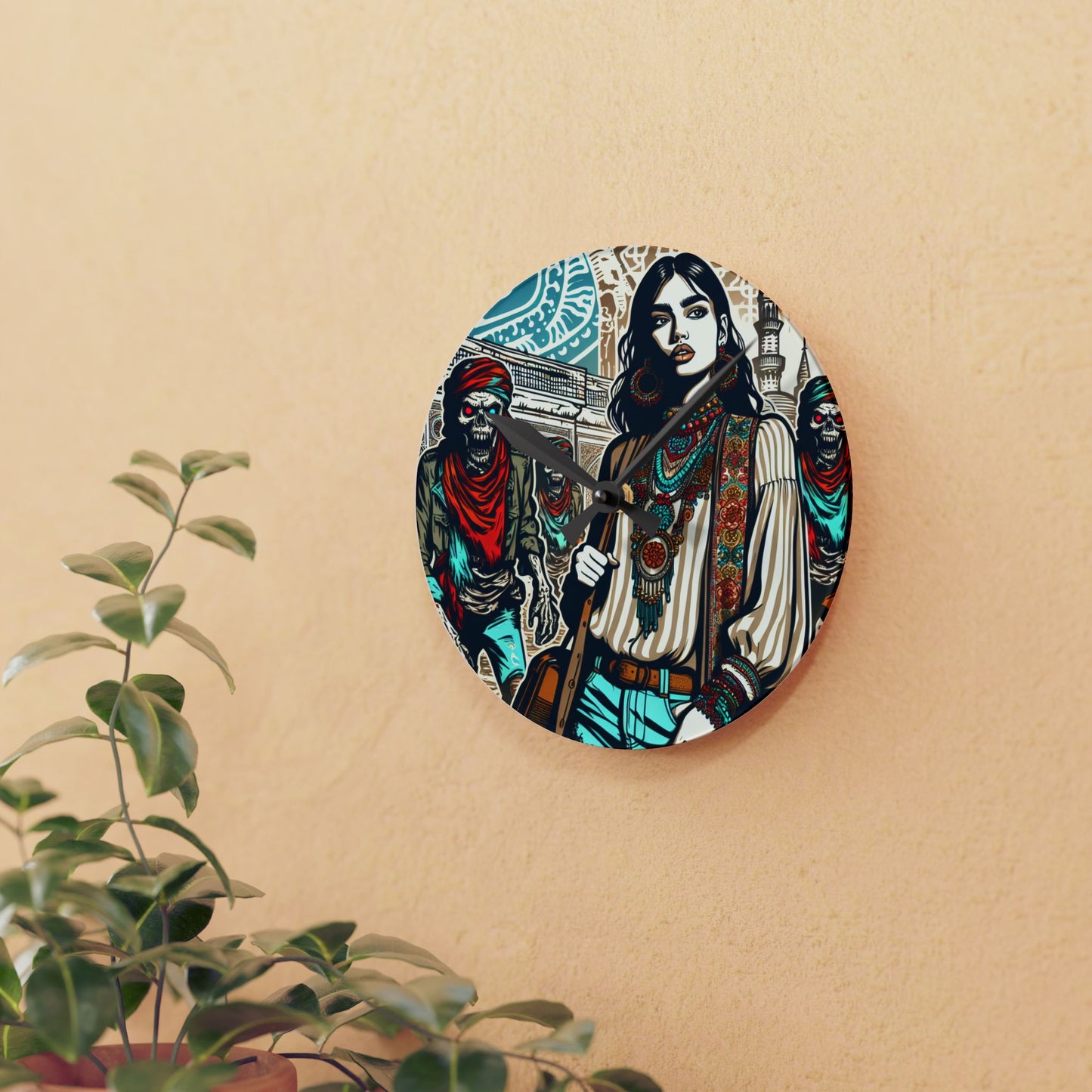 Amongst Us Acrylic Wall Clock