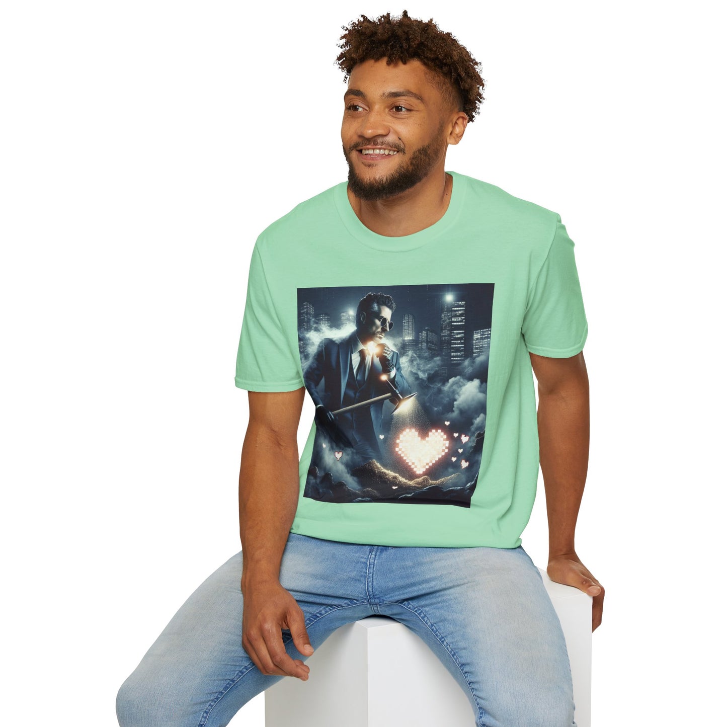Simple Alluring Style Unisex Softstyle T-Shirt