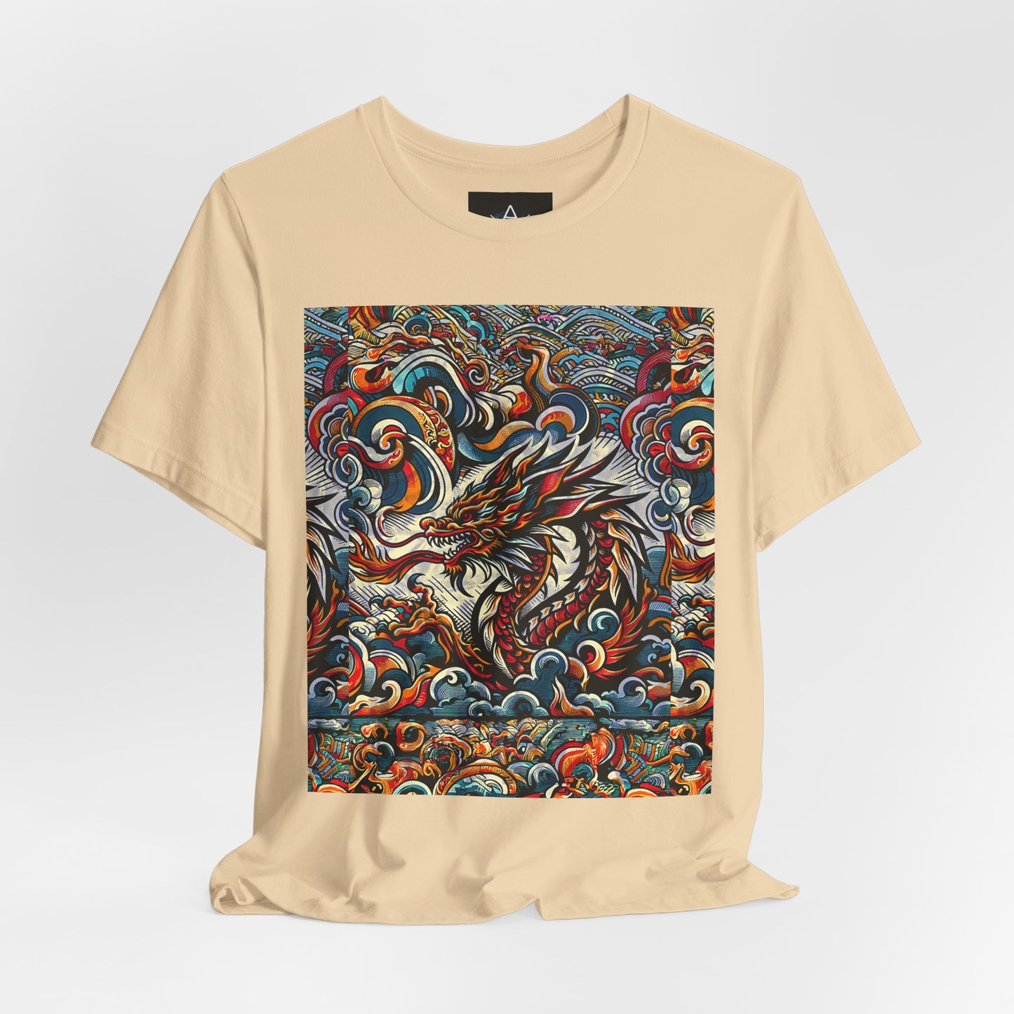 Vibrant Dragon Graphic Tee - Unisex Jersey Short Sleeve Shirt
