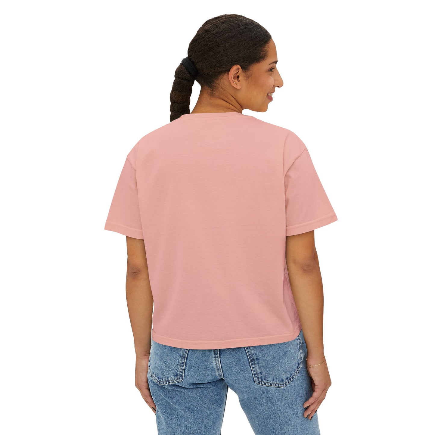 Women's Boxy Tee - Together We Grow Weed Design