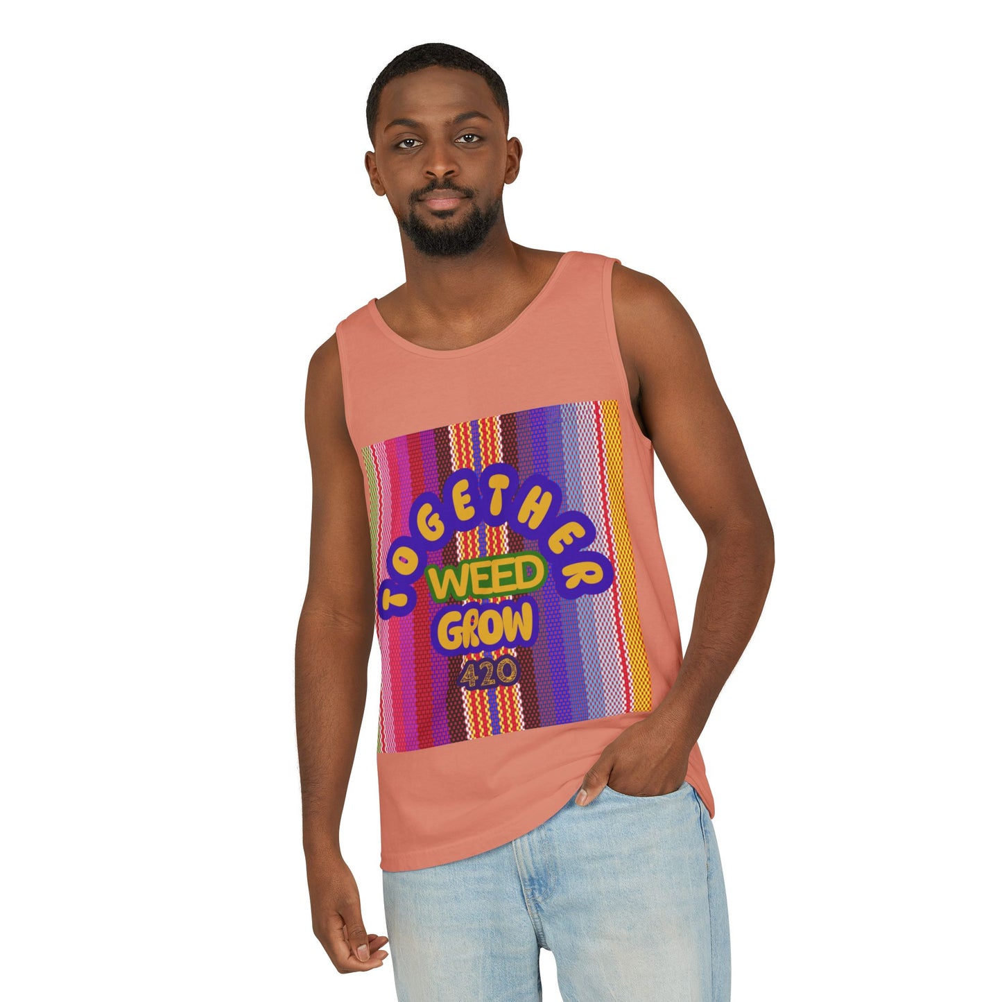 Together We Grow Unisex Tank Top - 420 Celebration Apparel