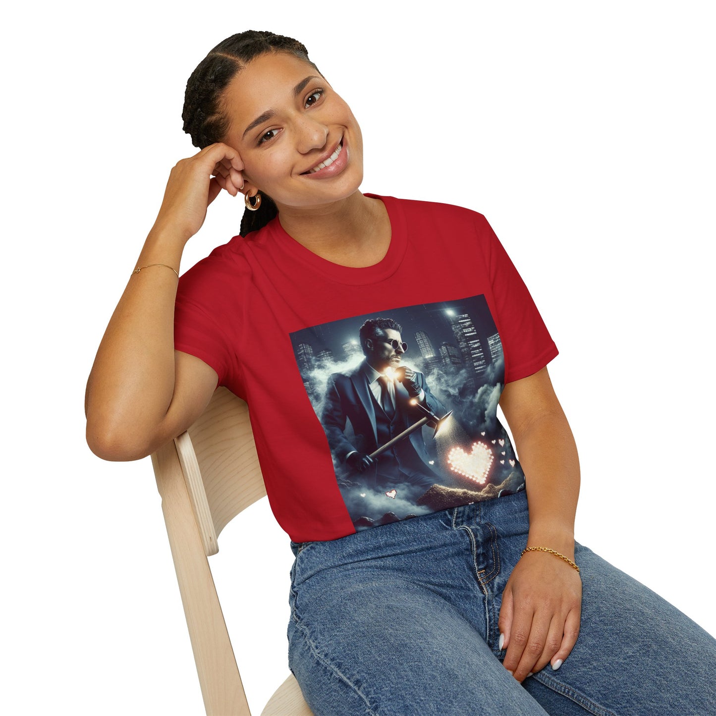 Simple Alluring Style Unisex Softstyle T-Shirt