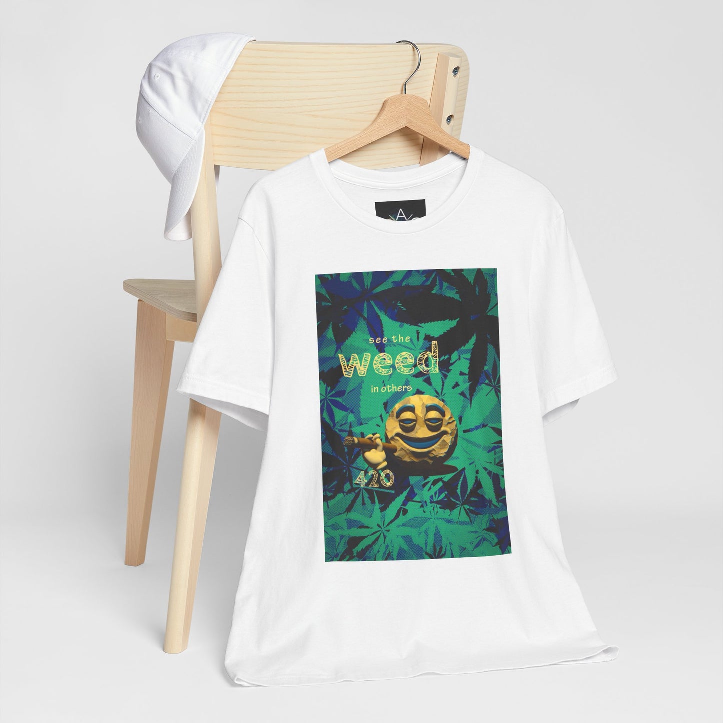 Funny Cannabis Graphic Tee - "See the Weed in Others"