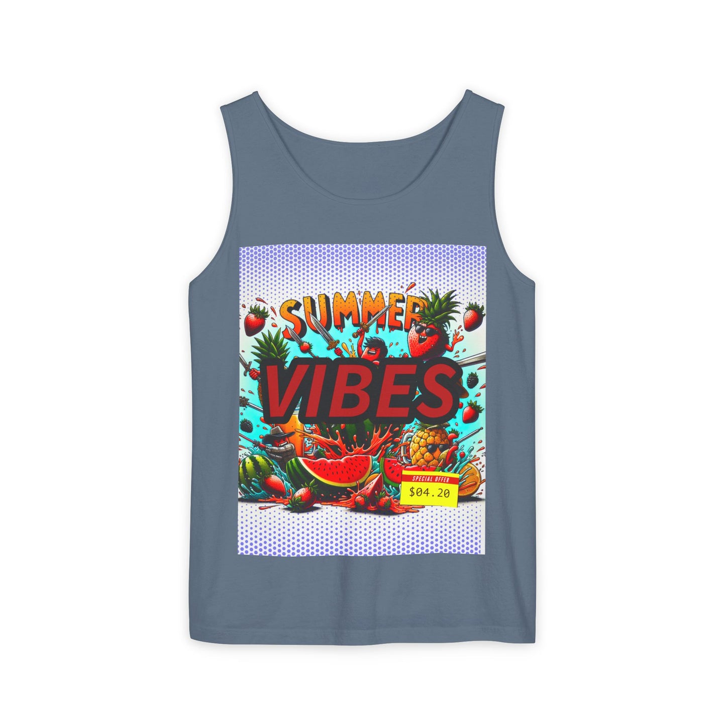 Summer Vibes Unisex Tank Top - Perfect for Beach Days & Festivals