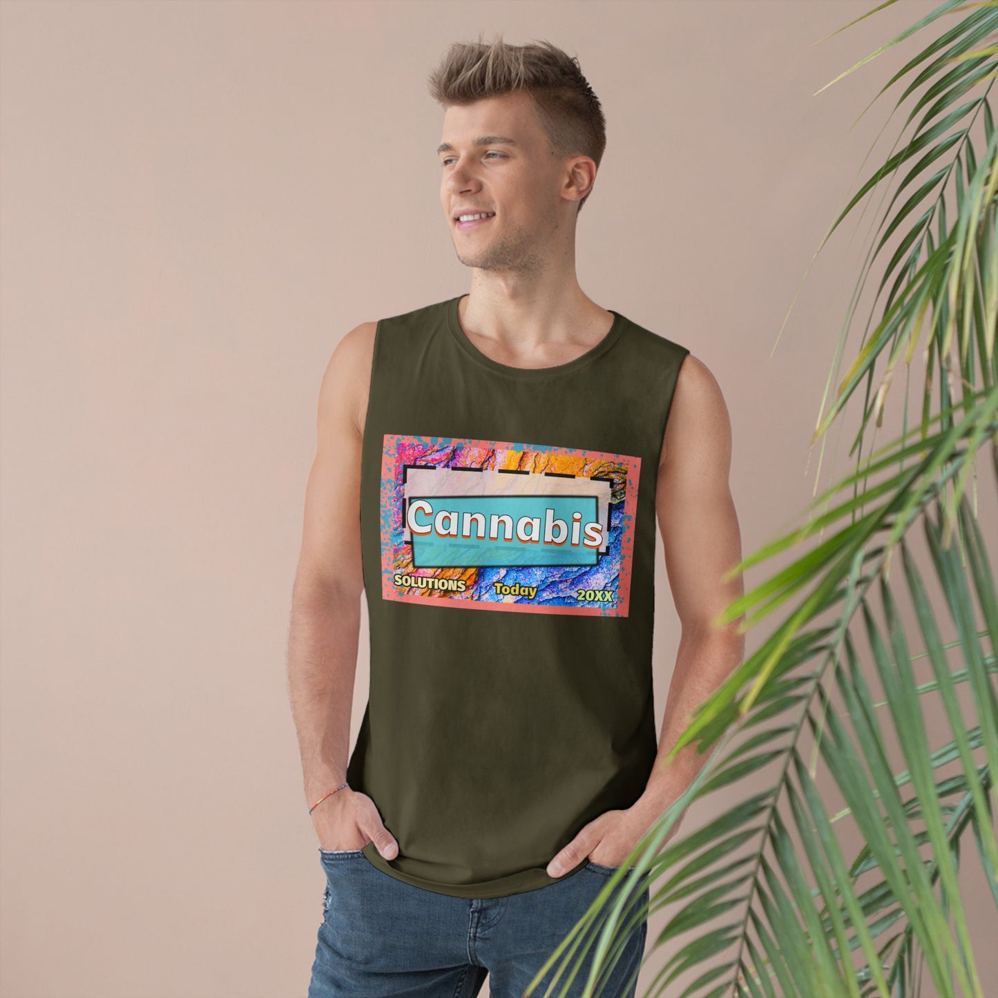 Colorful Cannabis Solutions Unisex Tank Top