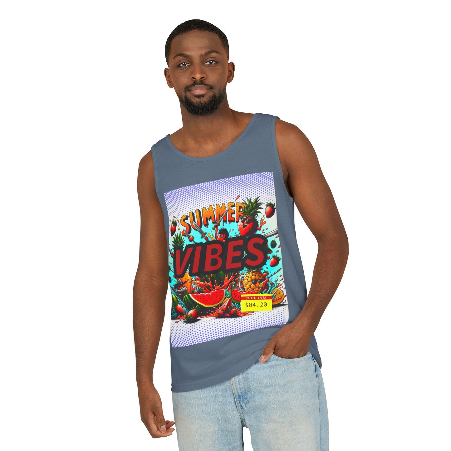 Summer Vibes Unisex Tank Top - Perfect for Beach Days & Festivals