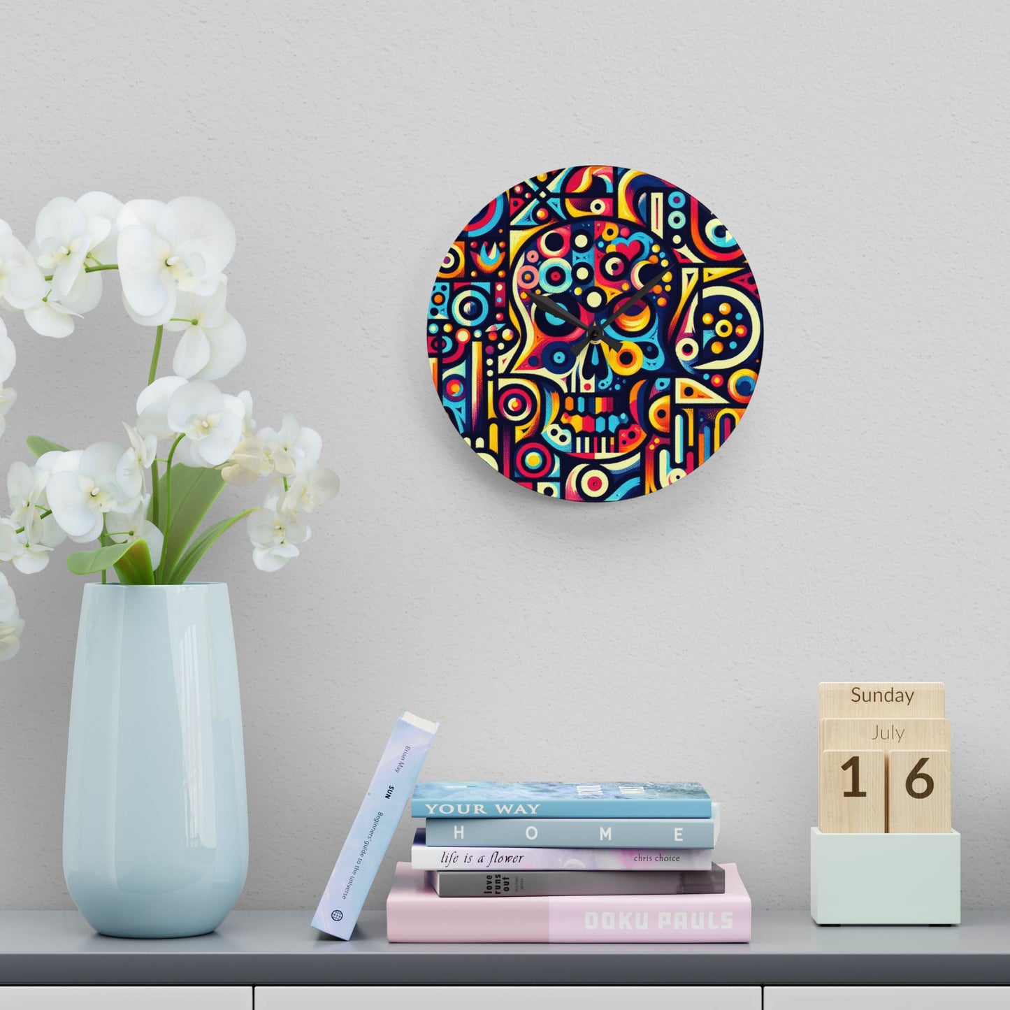 Chaos Acrylic Wall Clock
