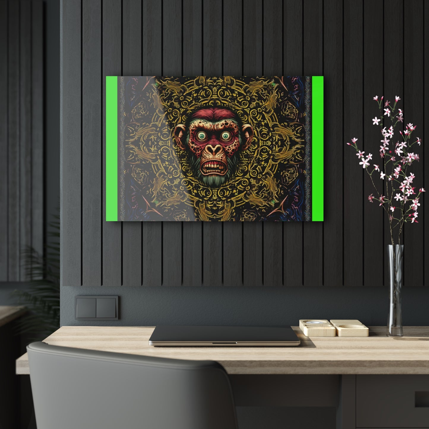 Welcome to the Monkey Arena Acrylic Print