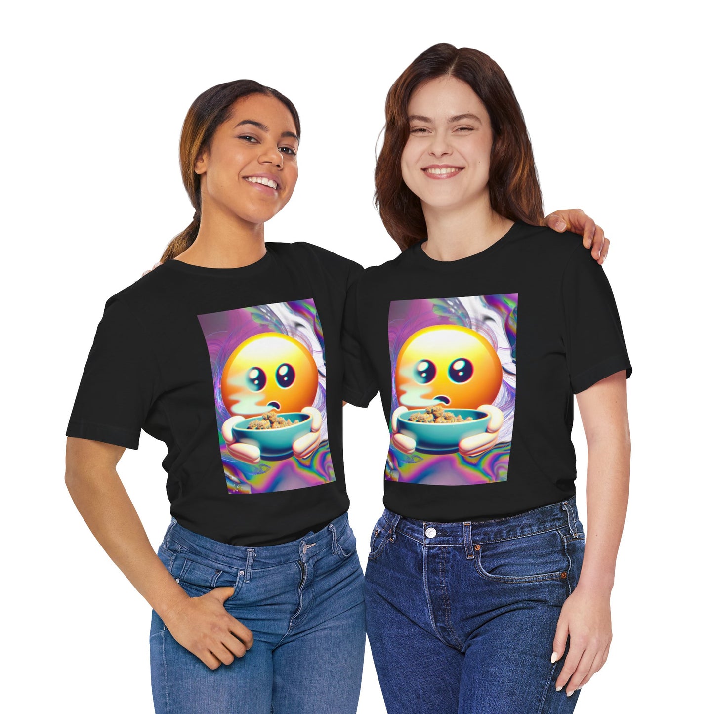 Vibrant Emoji Tee - Perfect for Casual Hangouts and Celebrations