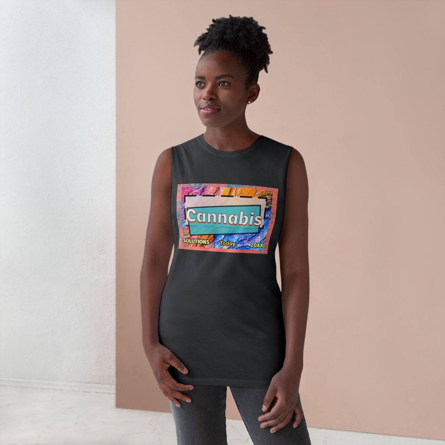 Colorful Cannabis Solutions Unisex Tank Top