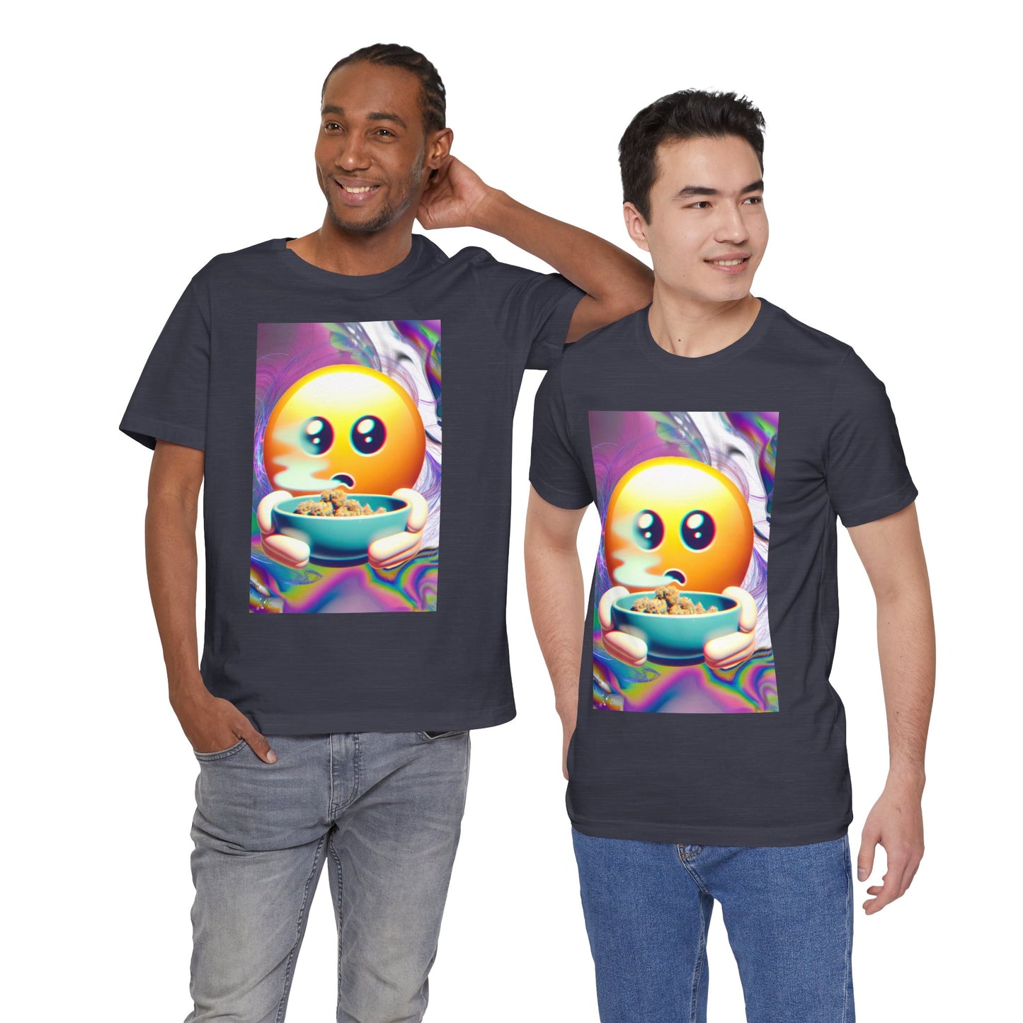 Vibrant Emoji Tee - Perfect for Casual Hangouts and Celebrations