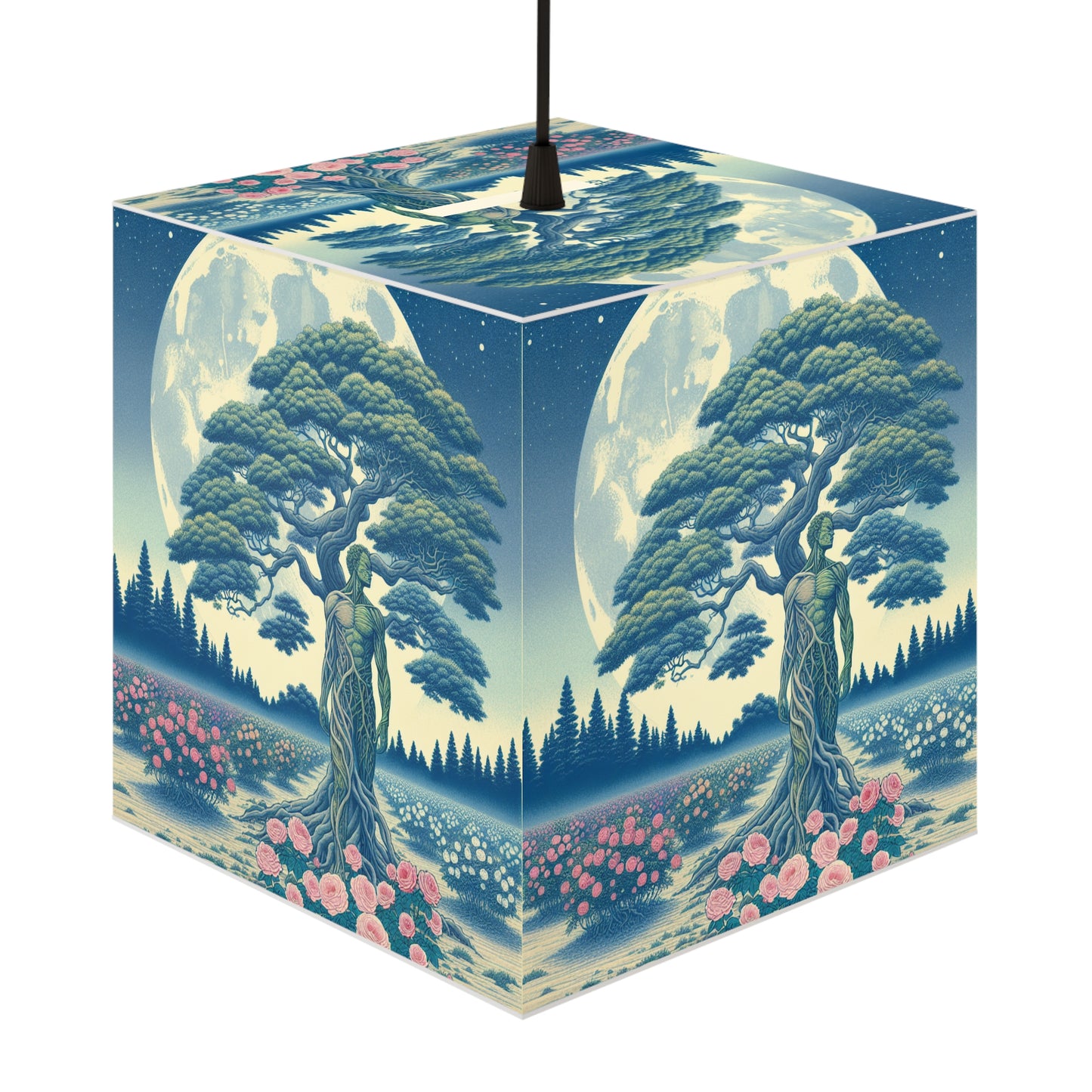 Simple Alluring Style HIM Light Cube Lamp
