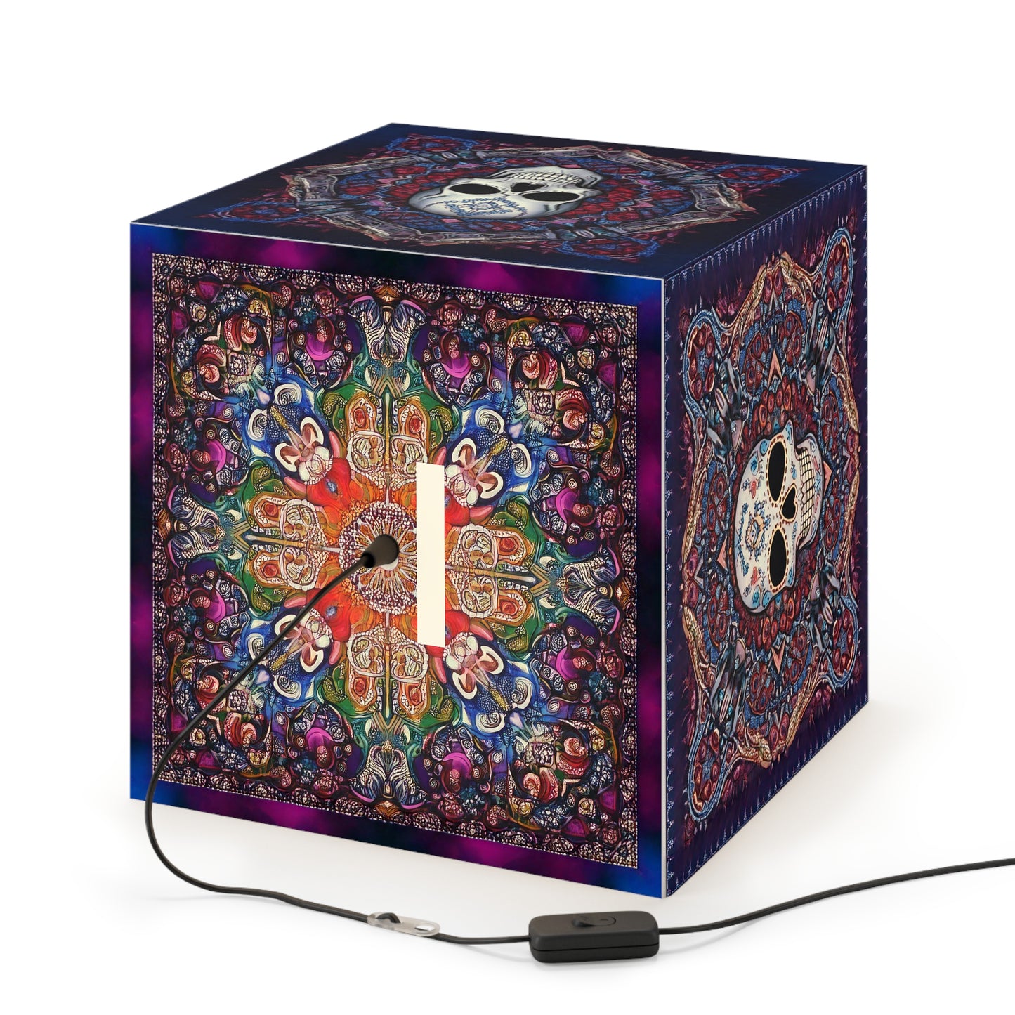 Skull Buddies Light Cube Lamp