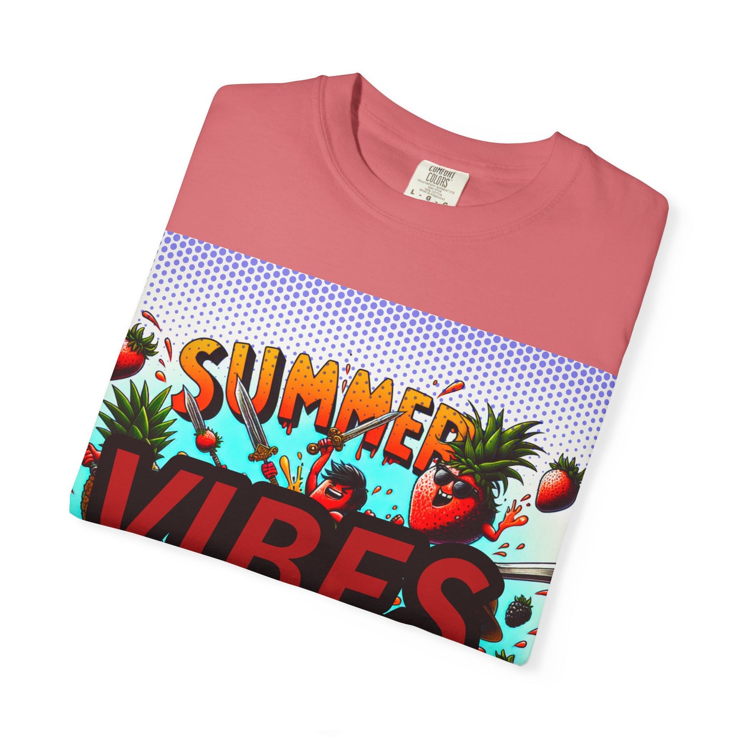 Summer Vibes Unisex Garment-Dyed T-Shirt