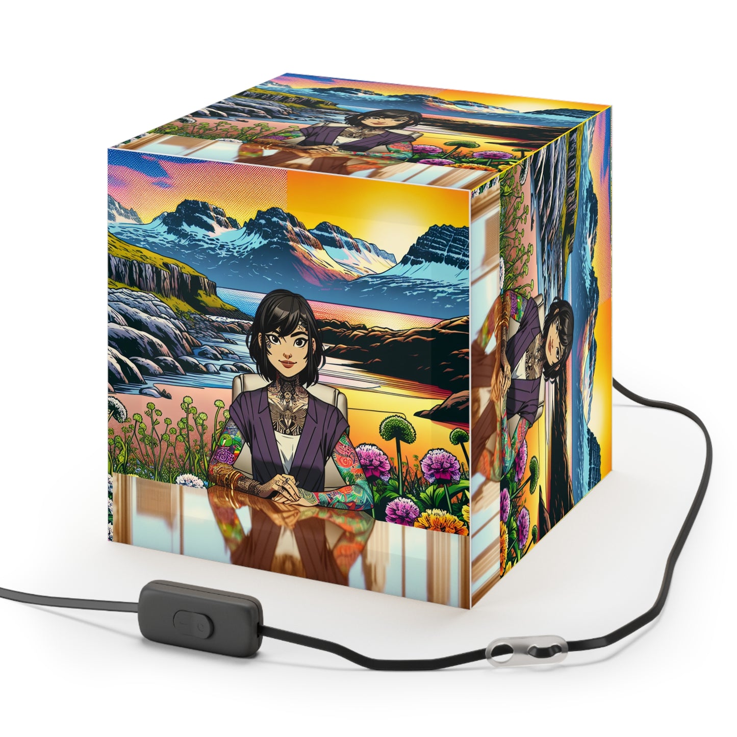 Is It You ? Light Cube Lamp