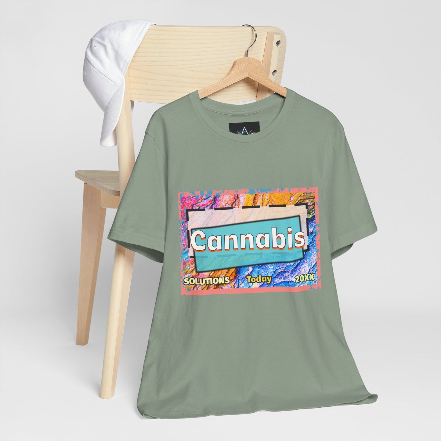 Trendy Cannabis Solutions Tee - Unisex Jersey Short Sleeve T-Shirt