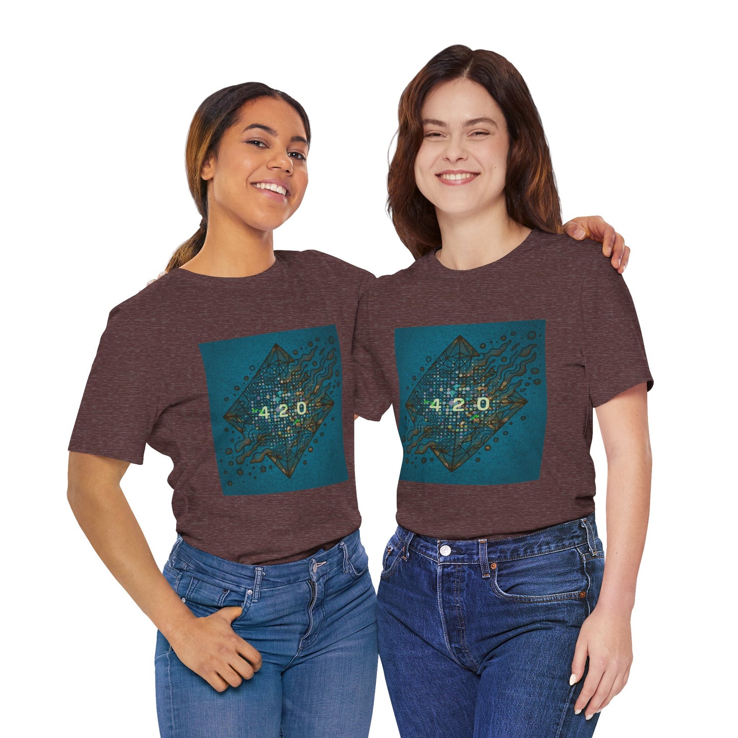 420 Graphic Unisex Jersey Tee - Casual Vibe for Celebrations