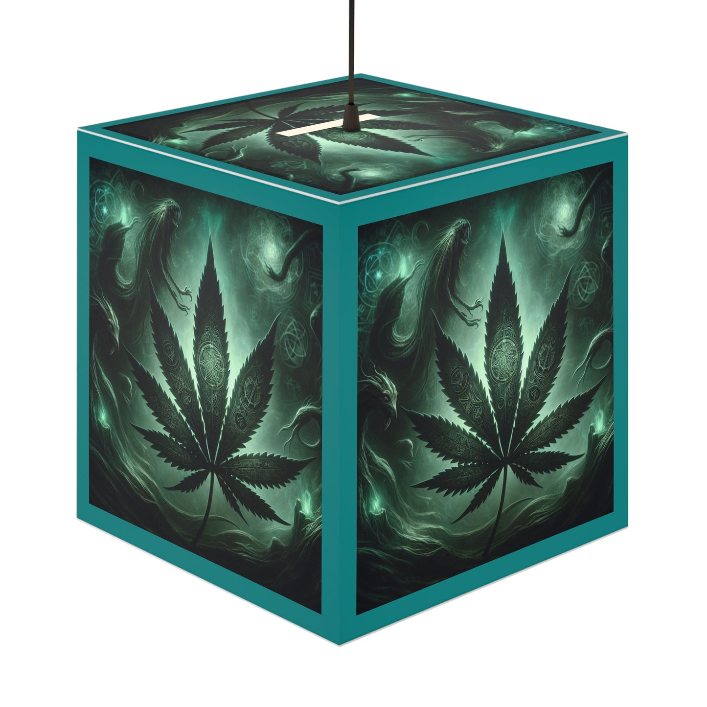 Mary Jane Light Cube Lamp