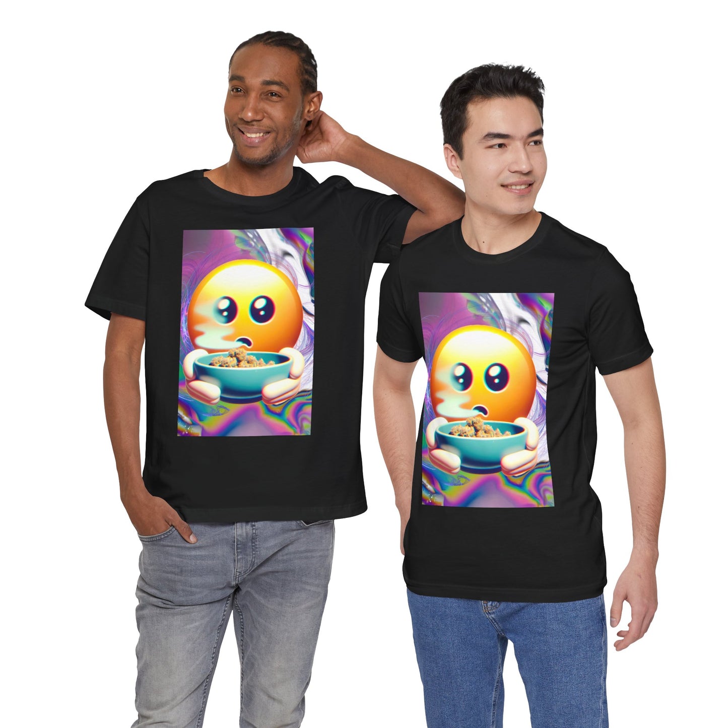 Vibrant Emoji Tee - Perfect for Casual Hangouts and Celebrations