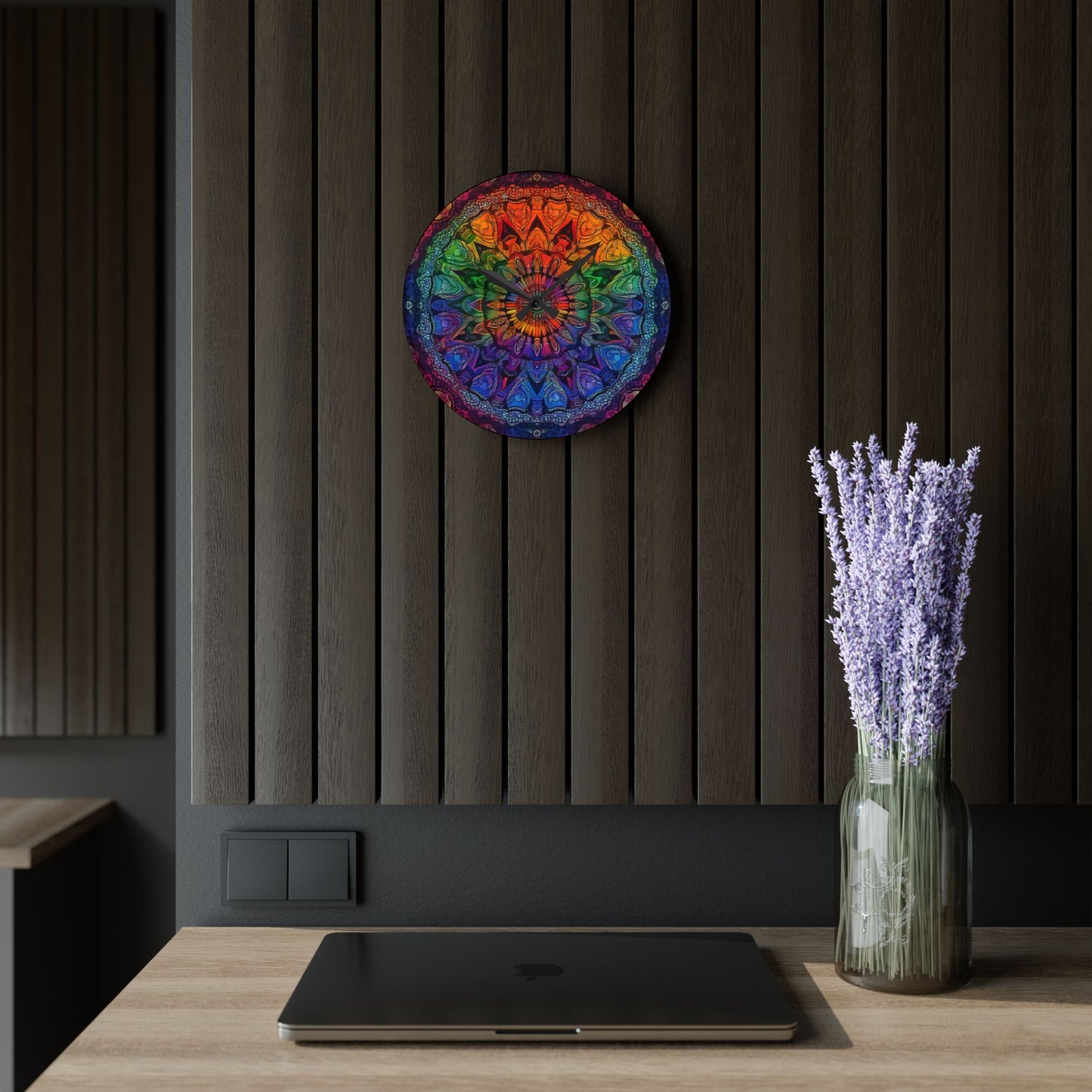 Jenna Acrylic Wall Clock