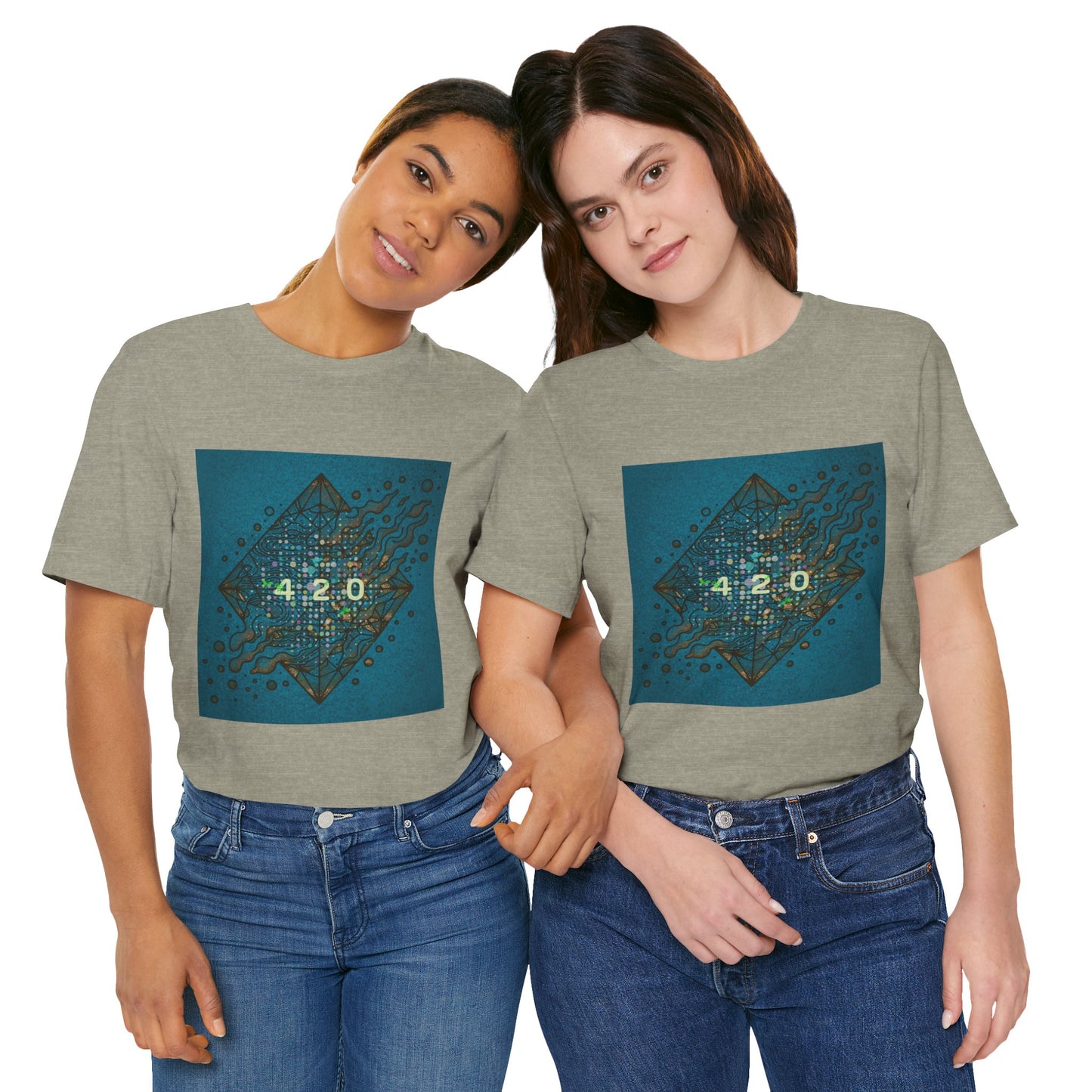 420 Graphic Unisex Jersey Tee - Casual Vibe for Celebrations