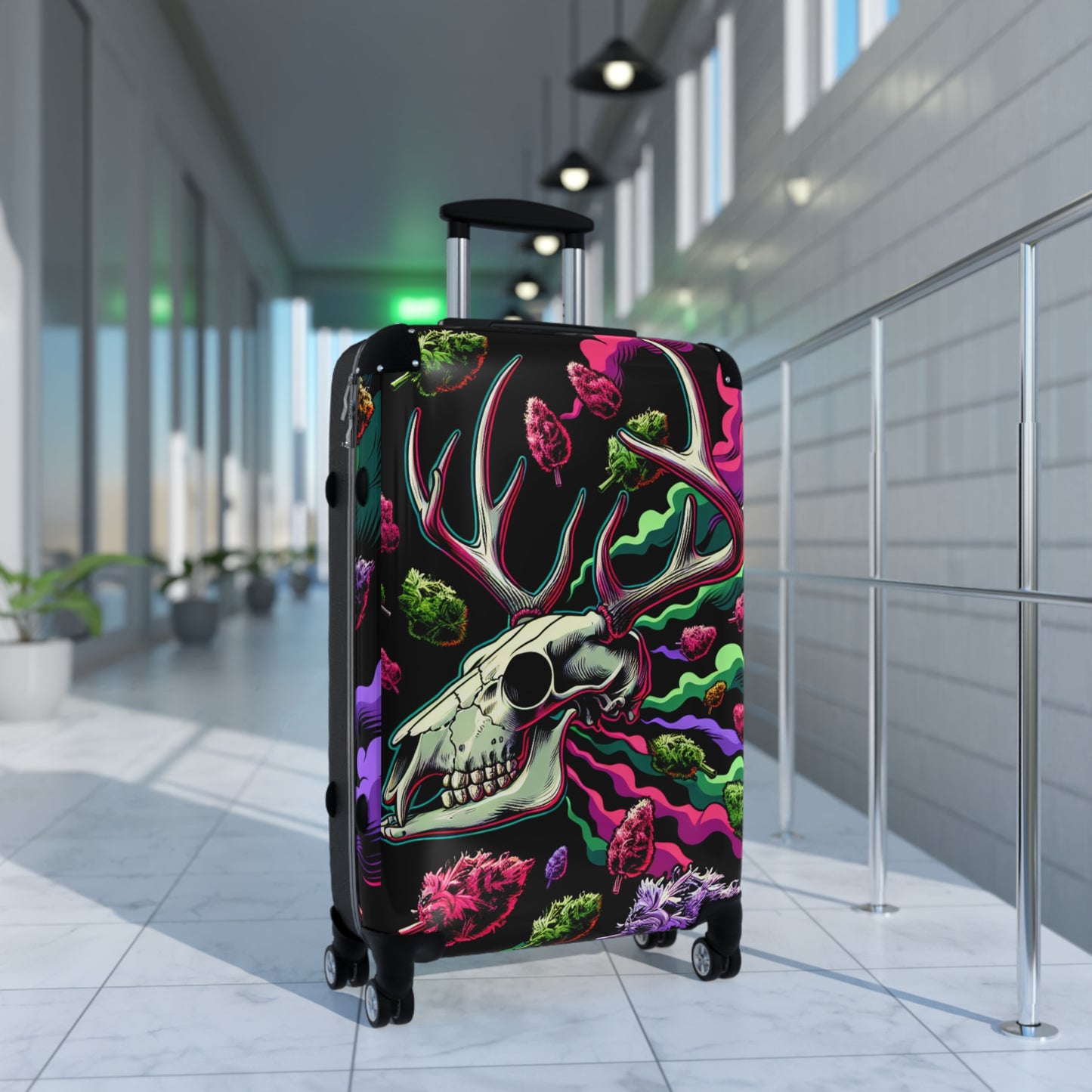 Burn Around the World Suitcase