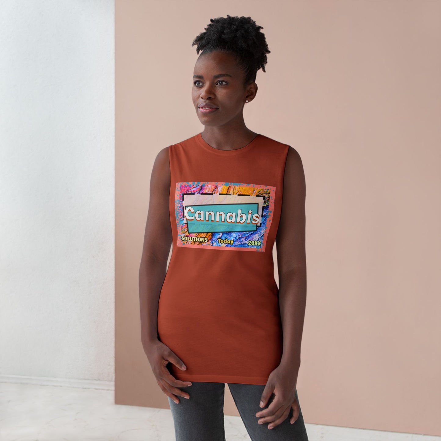 Colorful Cannabis Solutions Unisex Tank Top