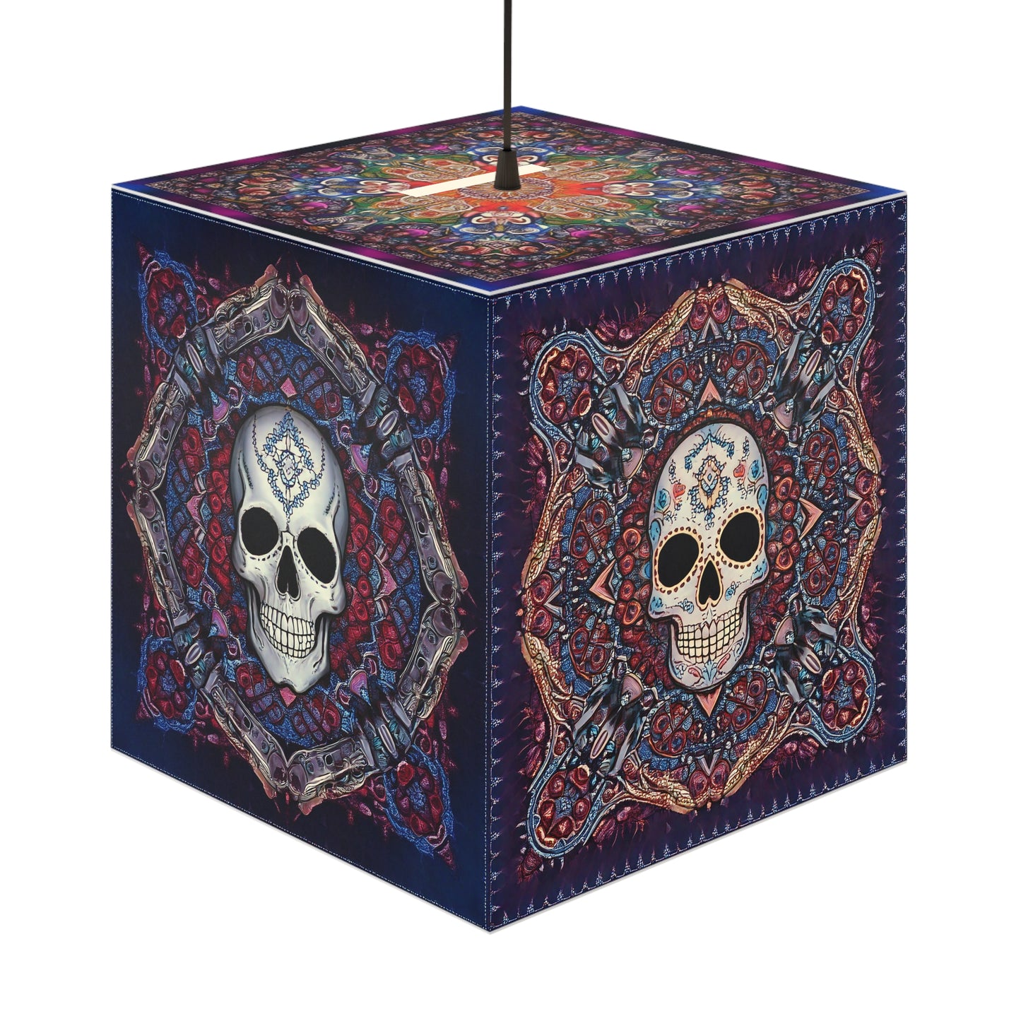 Skull Buddies Light Cube Lamp